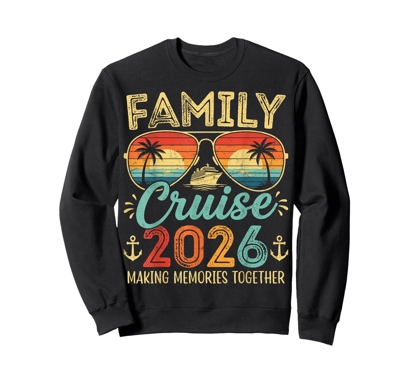 Family Cruise 2026 Summer Vacation Matching Family Cruise T-Shirt