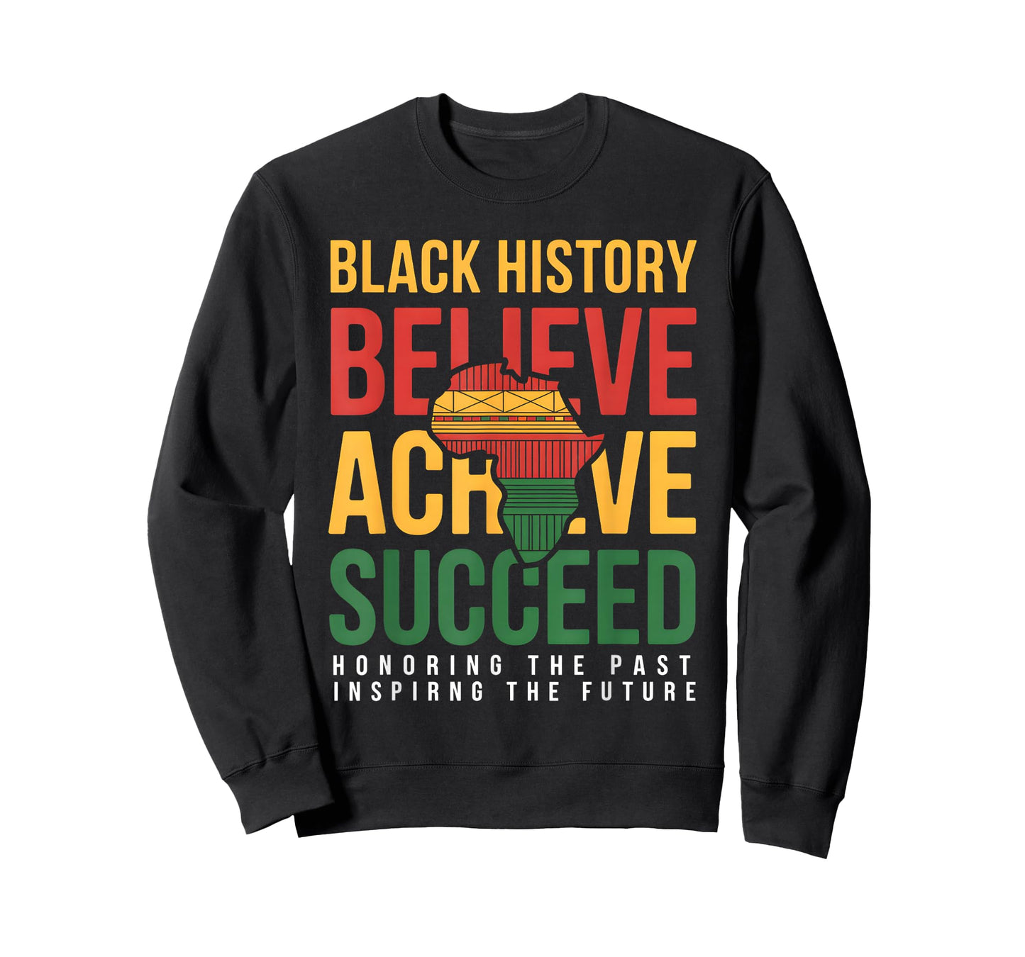 Honoring Past Inspiring Future Black History Month T-Shirt
