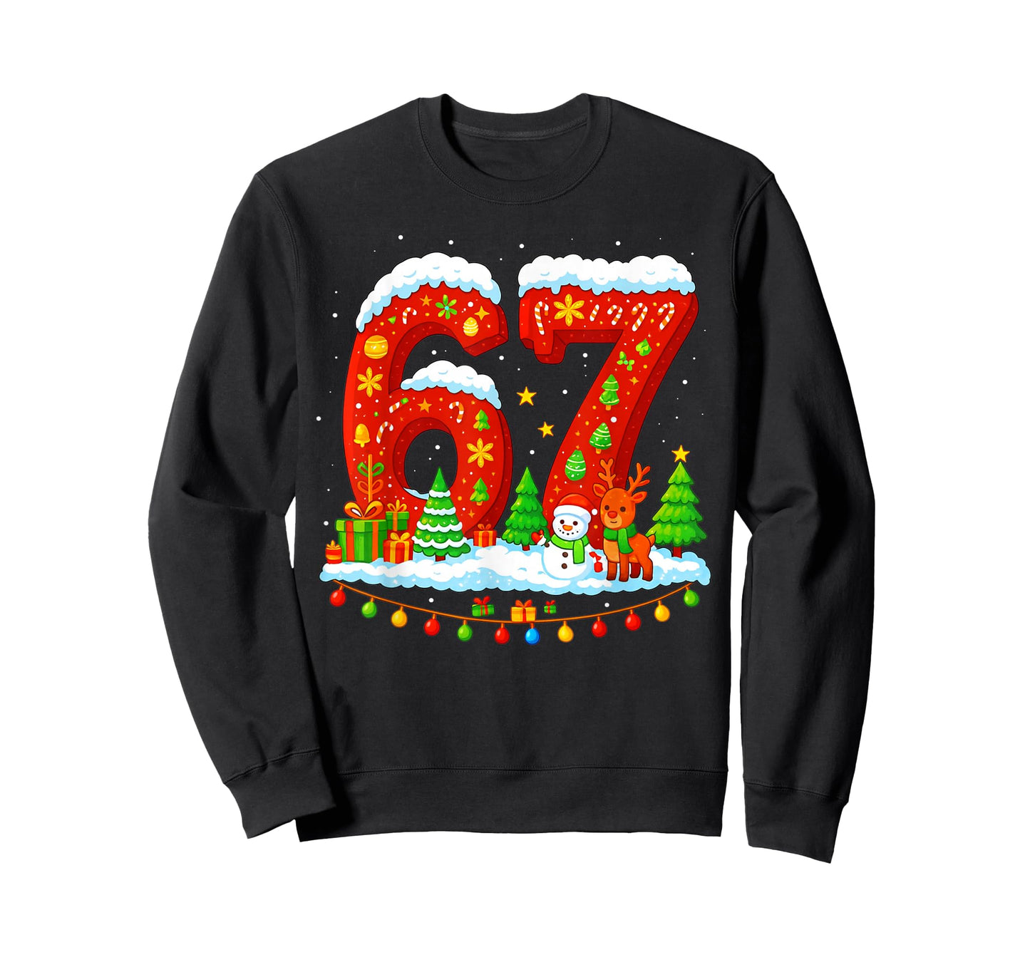 67 Meme Six Seven for Kids Women Men Boys Girls Christmas T-Shirt
