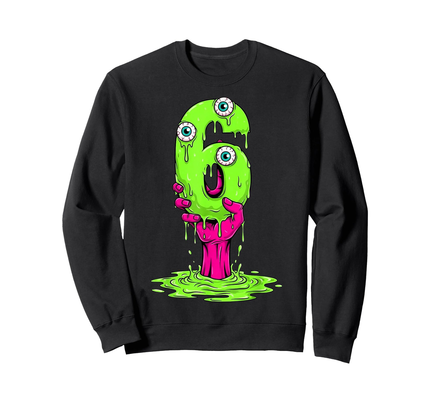 67 Halloween Costume Funny Number 6 Six Meme for Gen Alpha T-Shirt