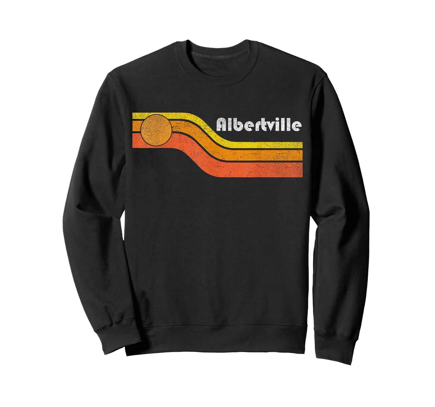Albertville - Vintage Men Women 70s 80s Graphic Cool Retro T-Shirt