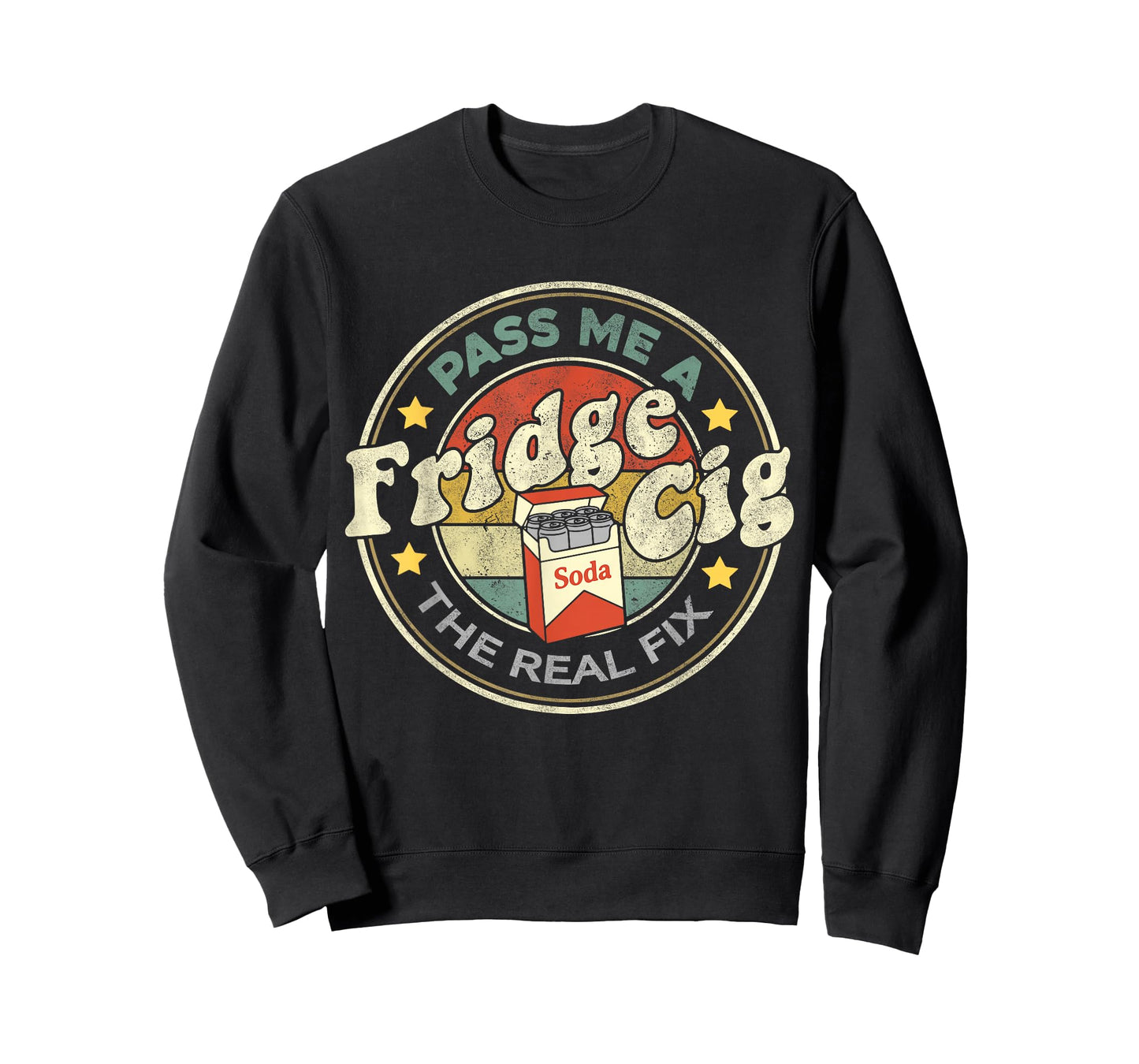 Pass me a Fridge cig Energy Drink Lover Fridge Cigarette T-Shirt