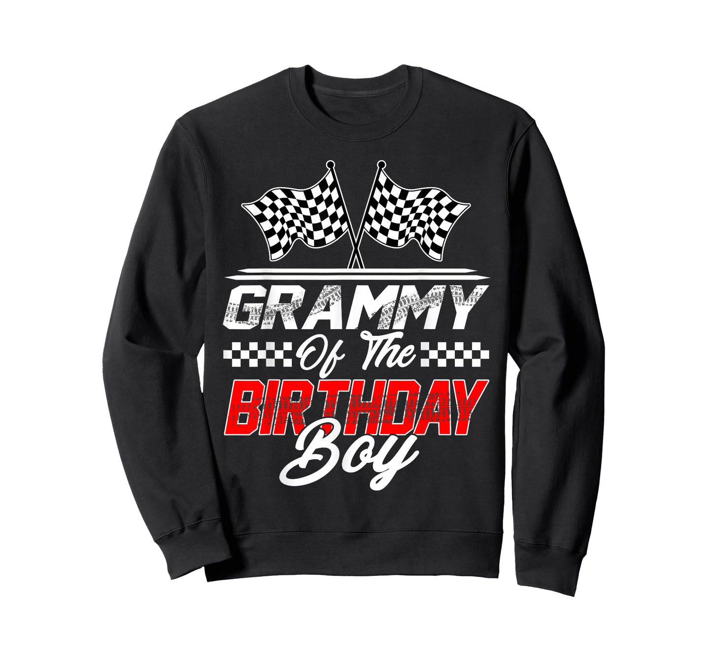 Race Car Grammy of The Birthday Boy Racing Family T-Shirt