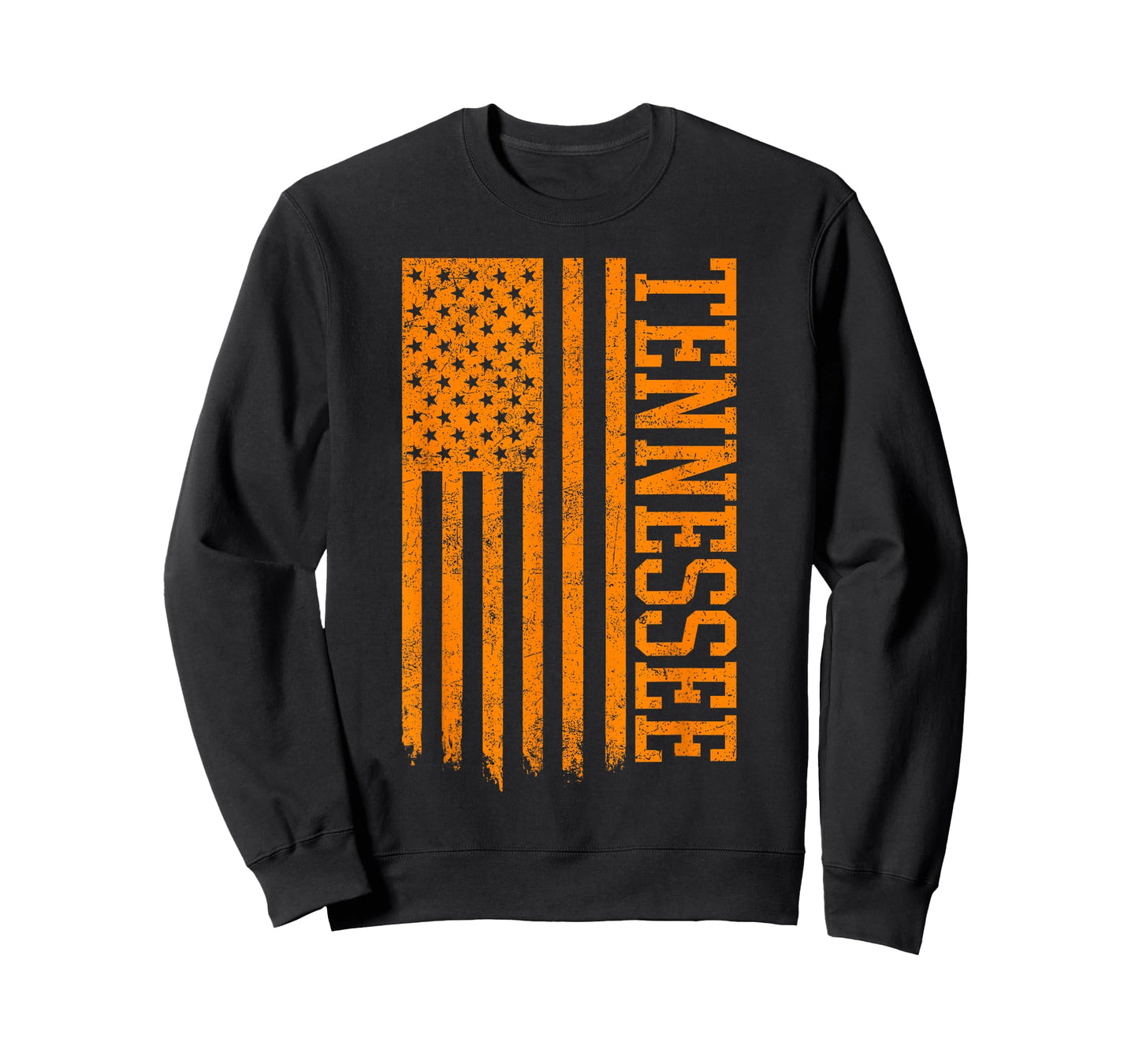 Classic TN Orange Print Retro Varsity Vintage Tennessee T-Shirt