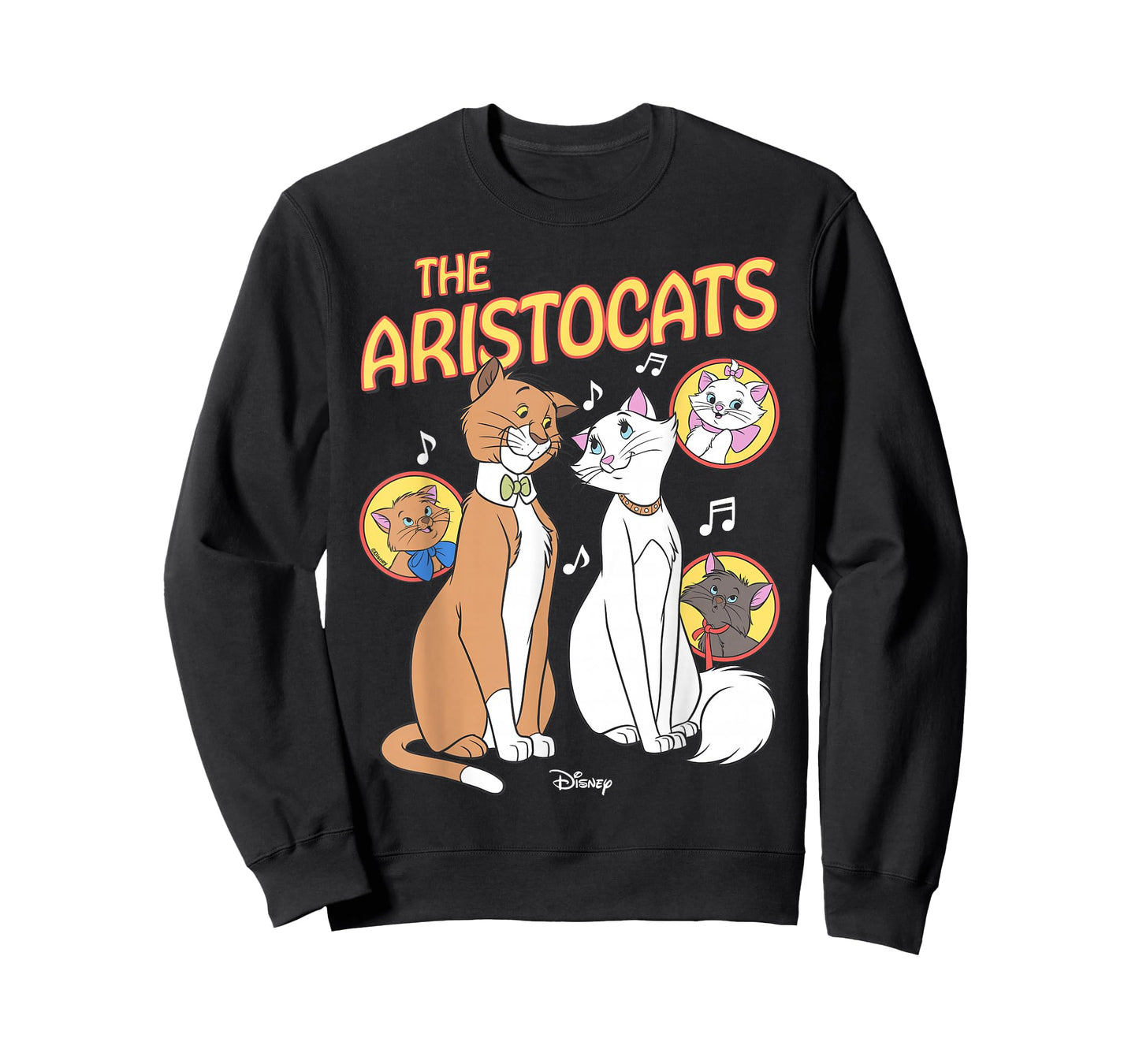Disney The Aristocats Duchess & O'Malley Musical Art T-Shirt
