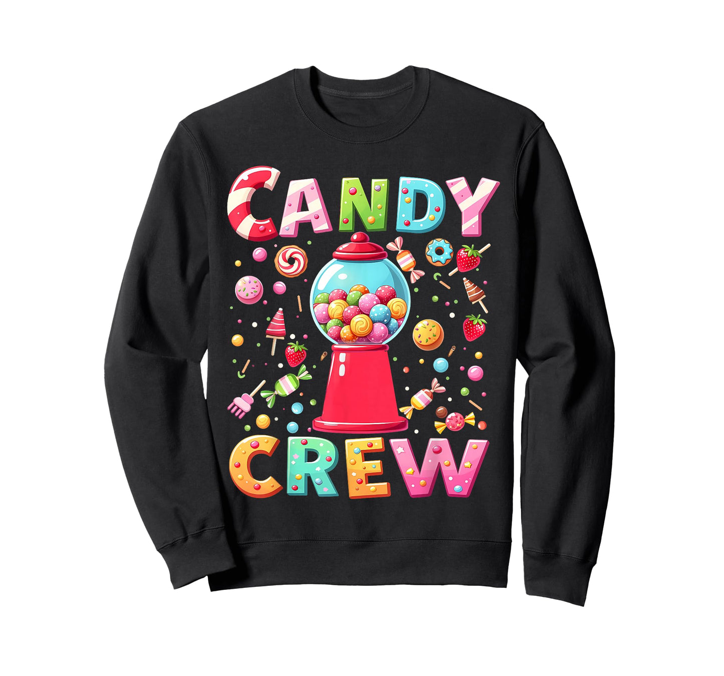 Candy Crew Candy Costume Women Candy Land Kids Sweetie T-Shirt