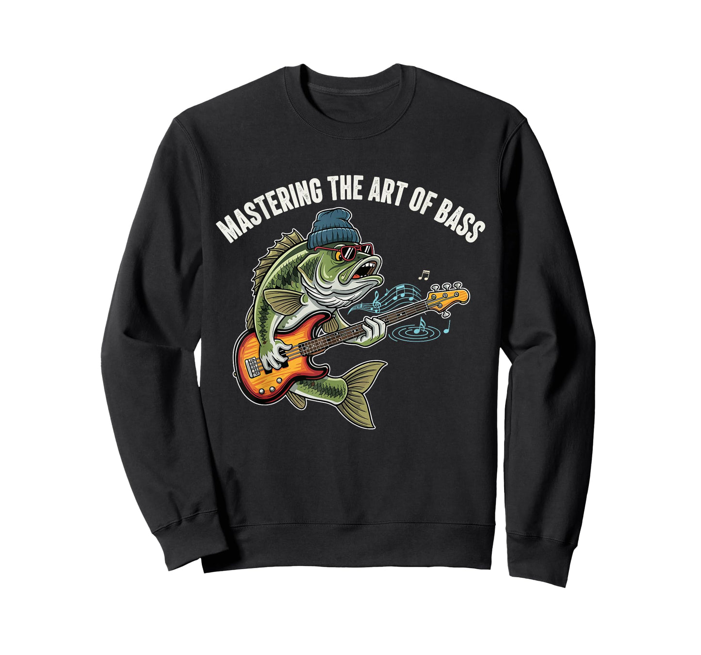 Bass Guitar and Fishing Combo, for Fisherman and Guitarist T-Shirt