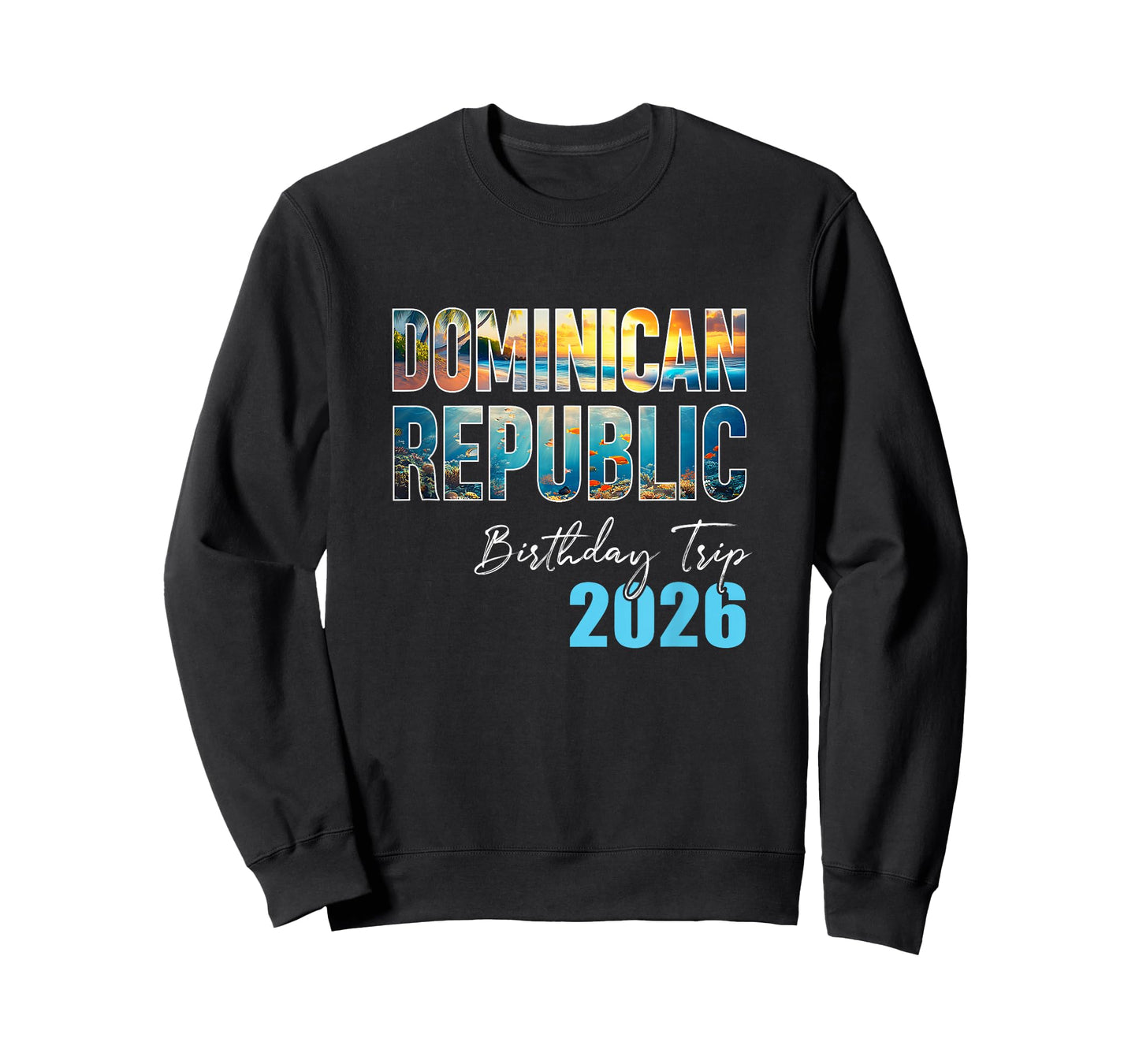 Dominican Republic Birthday Trip 2026 Vacation Party Crew T-Shirt