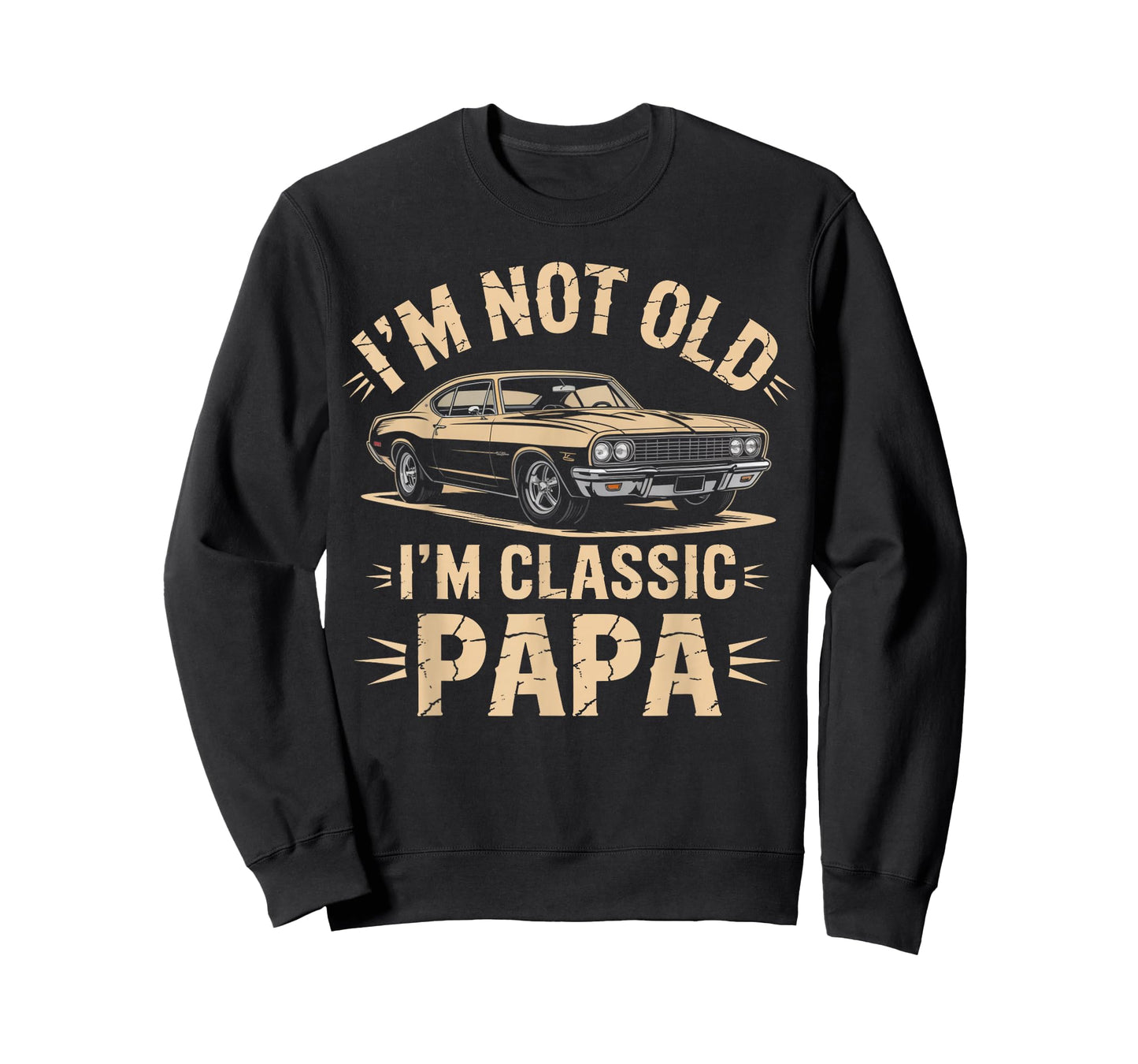 I'm Not Old I’m Classic Papa Retro Car Lover T-Shirt