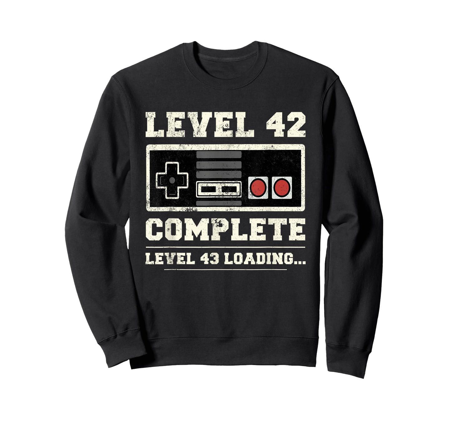 Level 42 Complete Retro Vintage 42nd Birthday Gamer Gaming T-Shirt