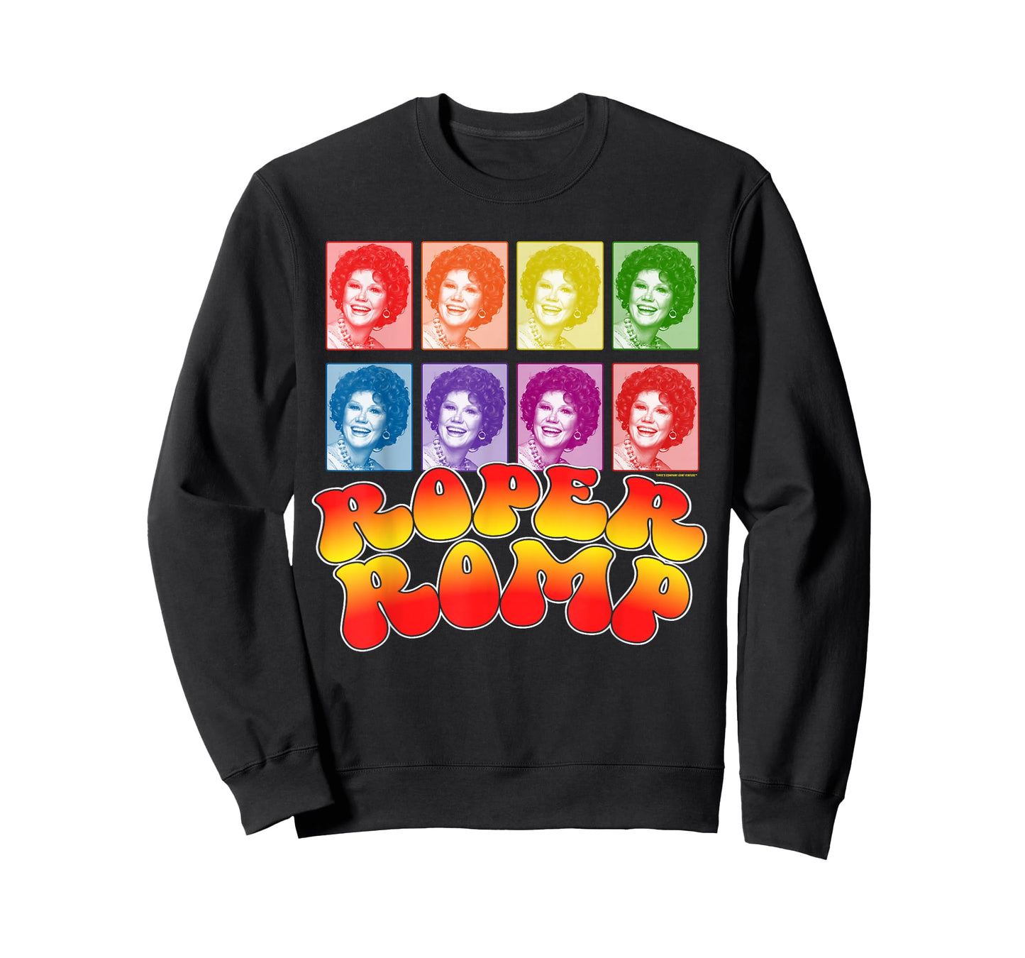 Roper Romp! Funny Mrs Roper Three's Company Pop Art Retro T-Shirt