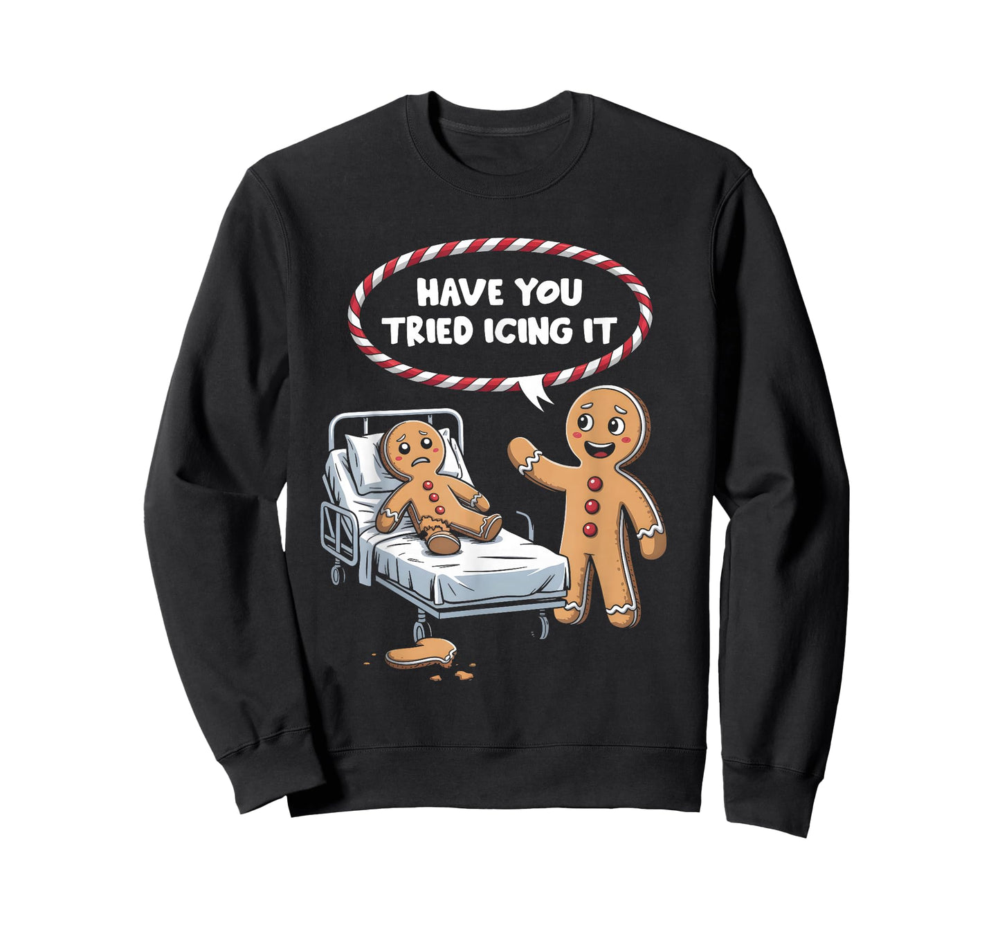 Have You Tried Icing It Gingerbread Christmas Nurse Hospital T-Shirt