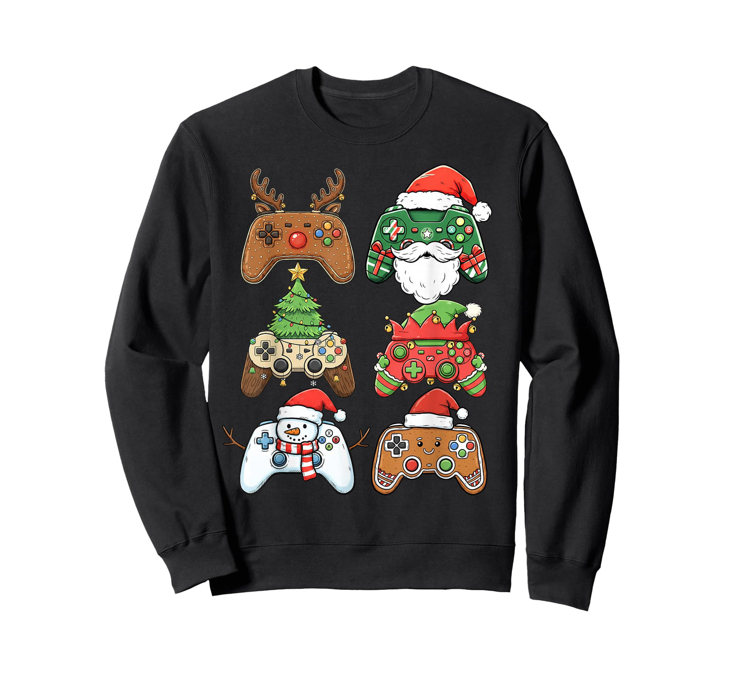 Funny Gamer Christmas Shirt Holiday Controller Boys Kids T-Shirt