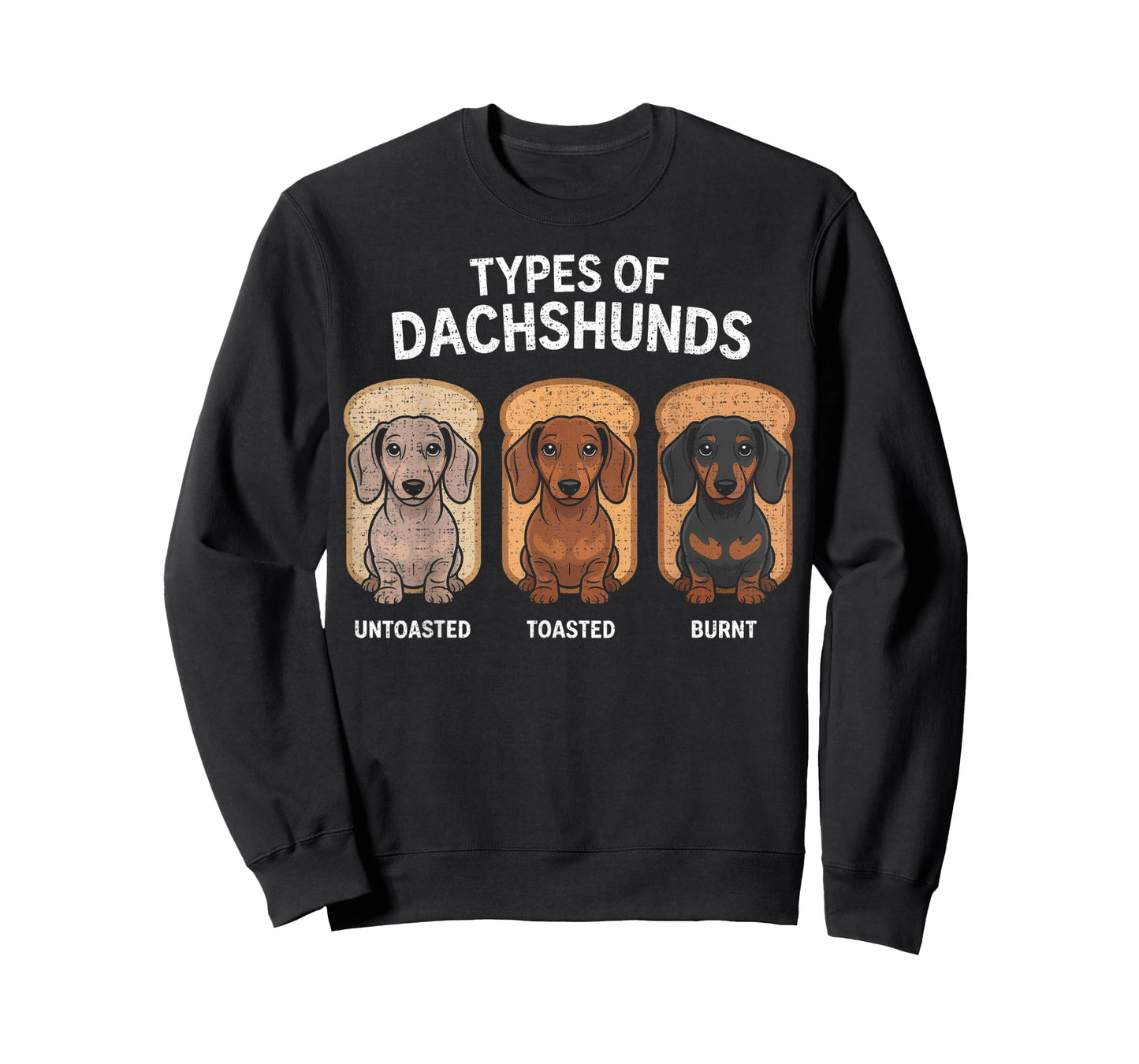 Types of Dachshund Funny Wiener Sausage Dog Lover T-Shirt