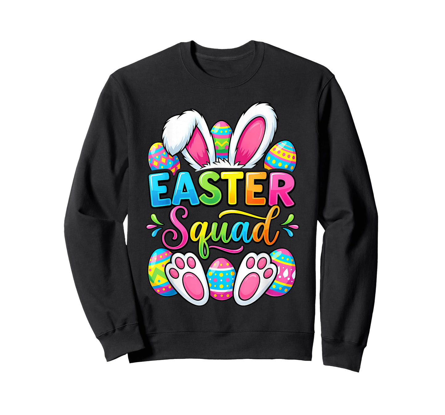 Easter Squad Family Matching Couple Easter Men Women Kids T-Shirt