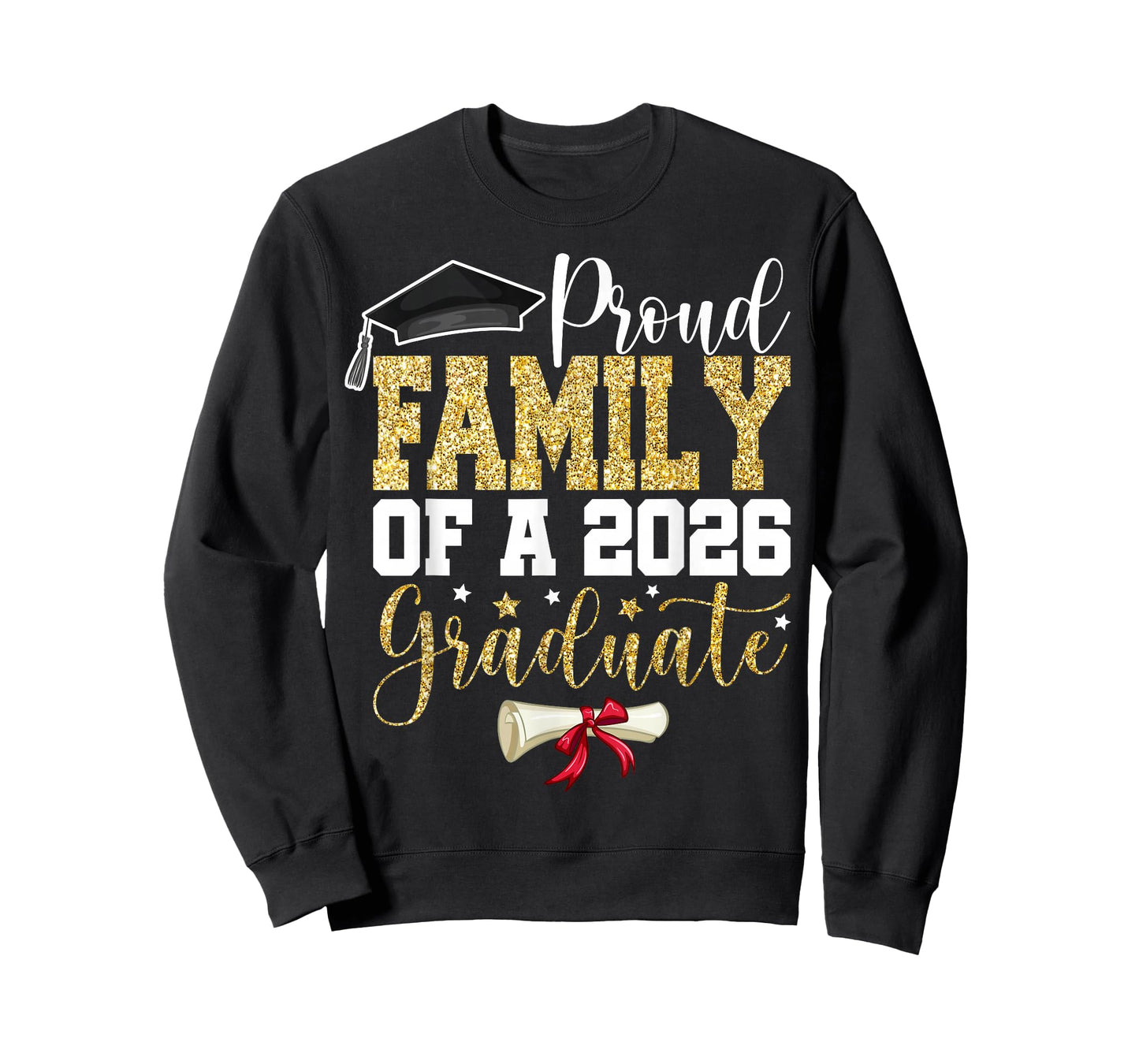Proud Family of 2026 Senior Graduate Family Graduation 2026 T-Shirt