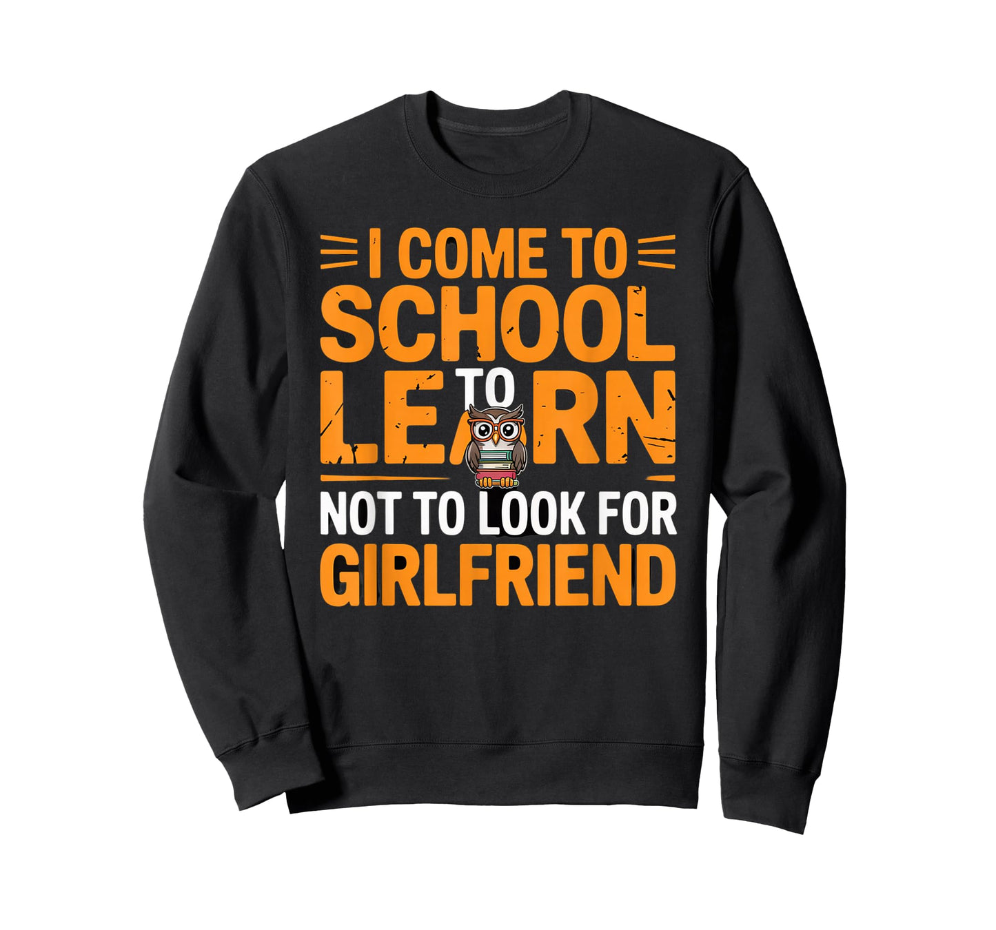 Funny School Shirt for Students | I Come to School to Learn T-Shirt