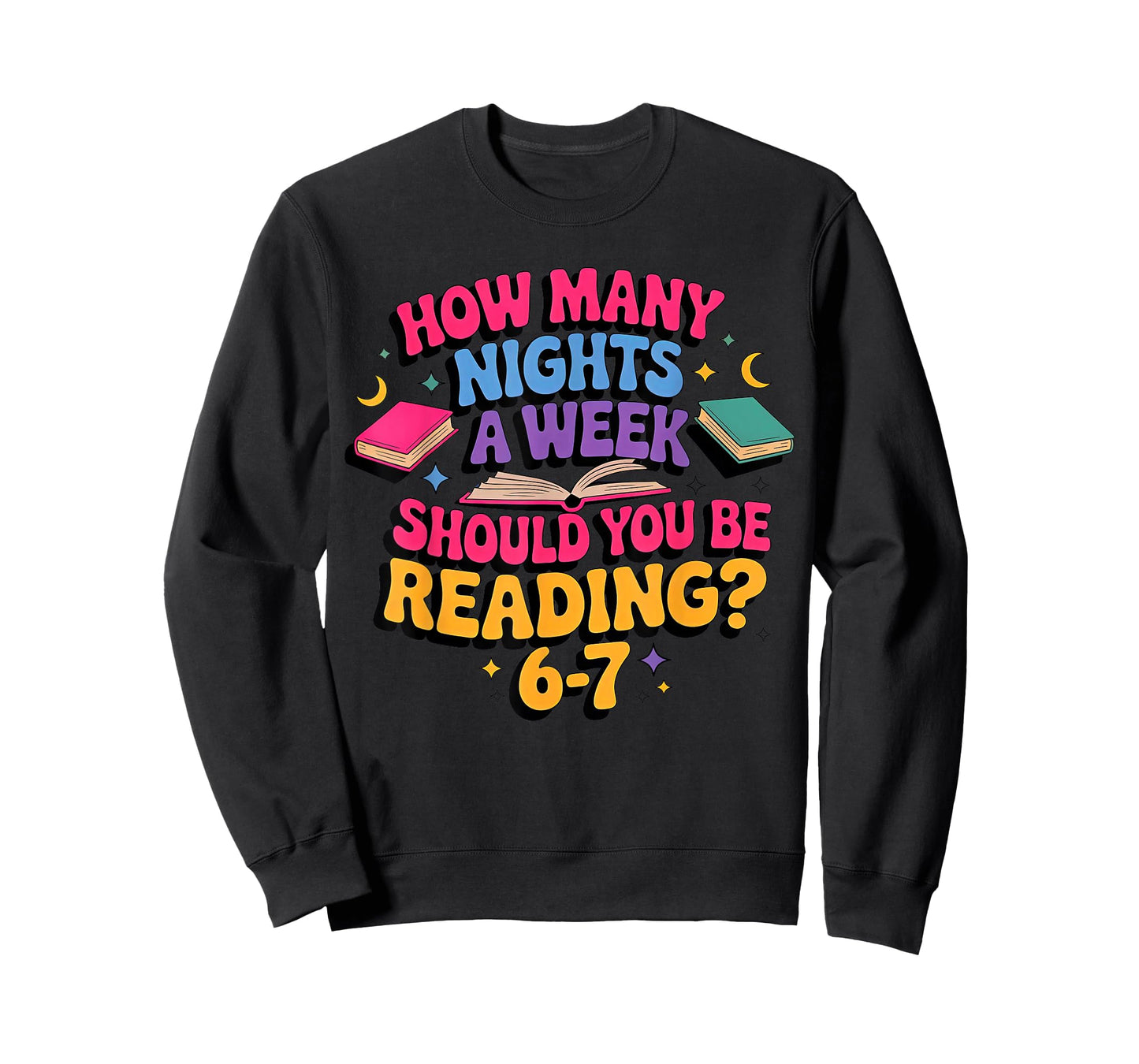 How Many Nights Reading 67 Meme Six Seven Teacher T-Shirt