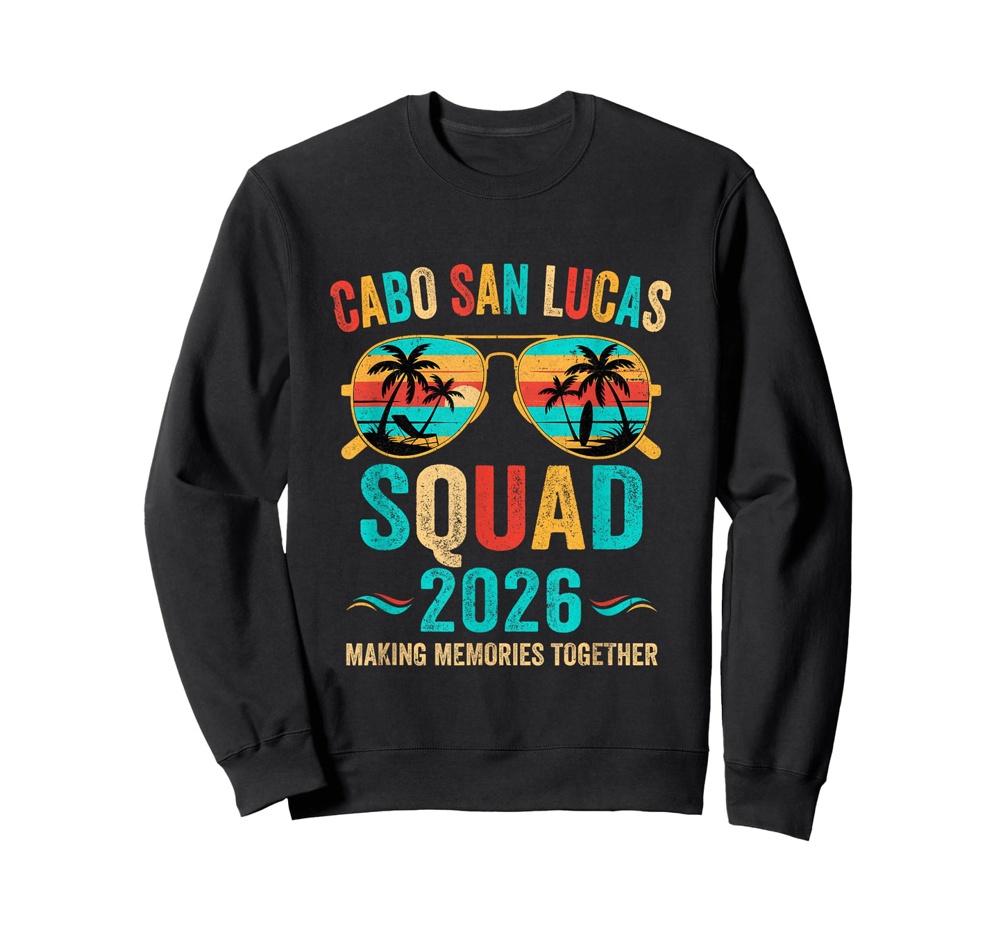 Cabo San Lucas Vacation Squad 2026 Family Matching Vintage T-Shirt