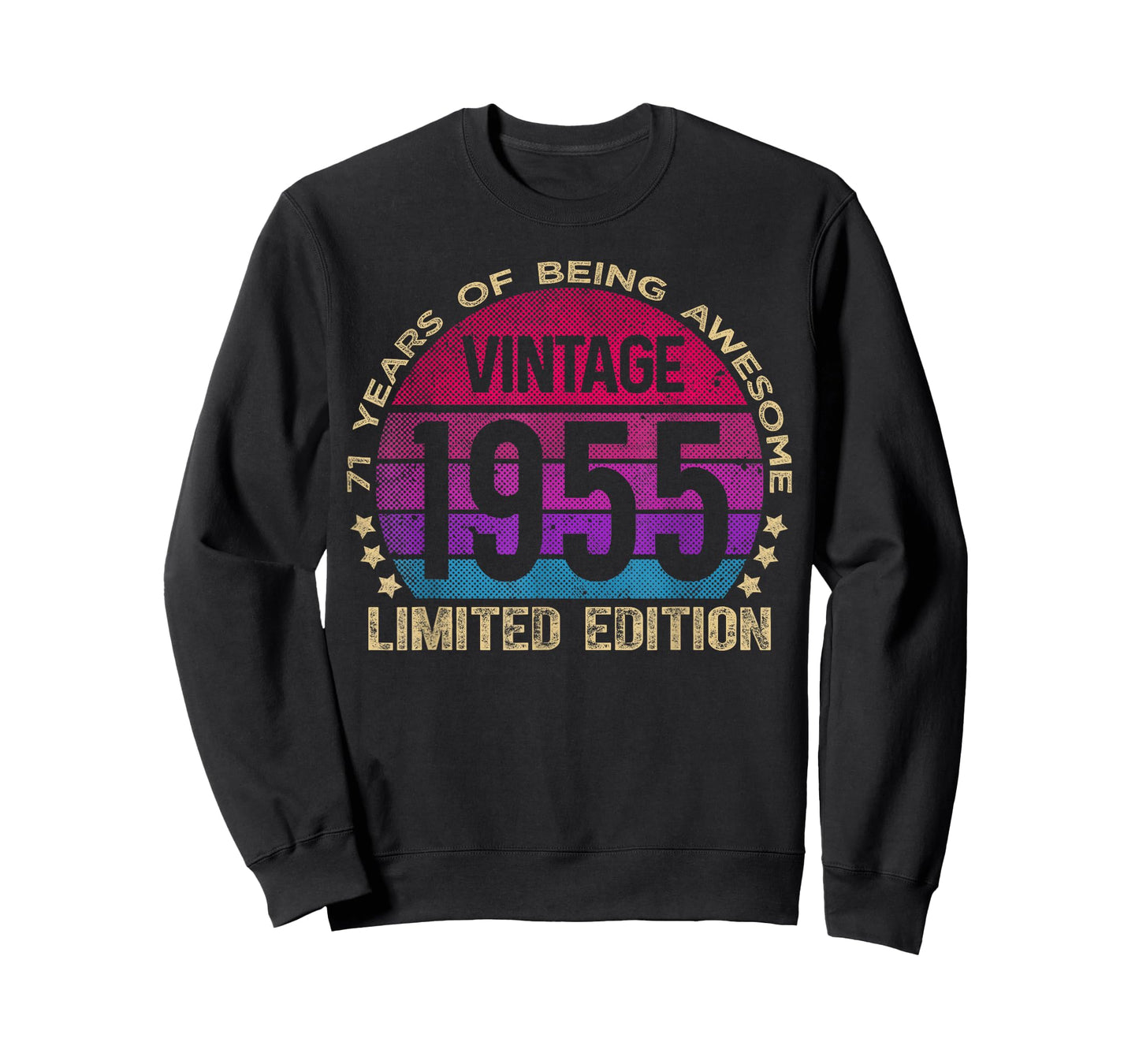71 Year Old Gifts Vintage 1955 Limited Edition 71st Birthday T-Shirt