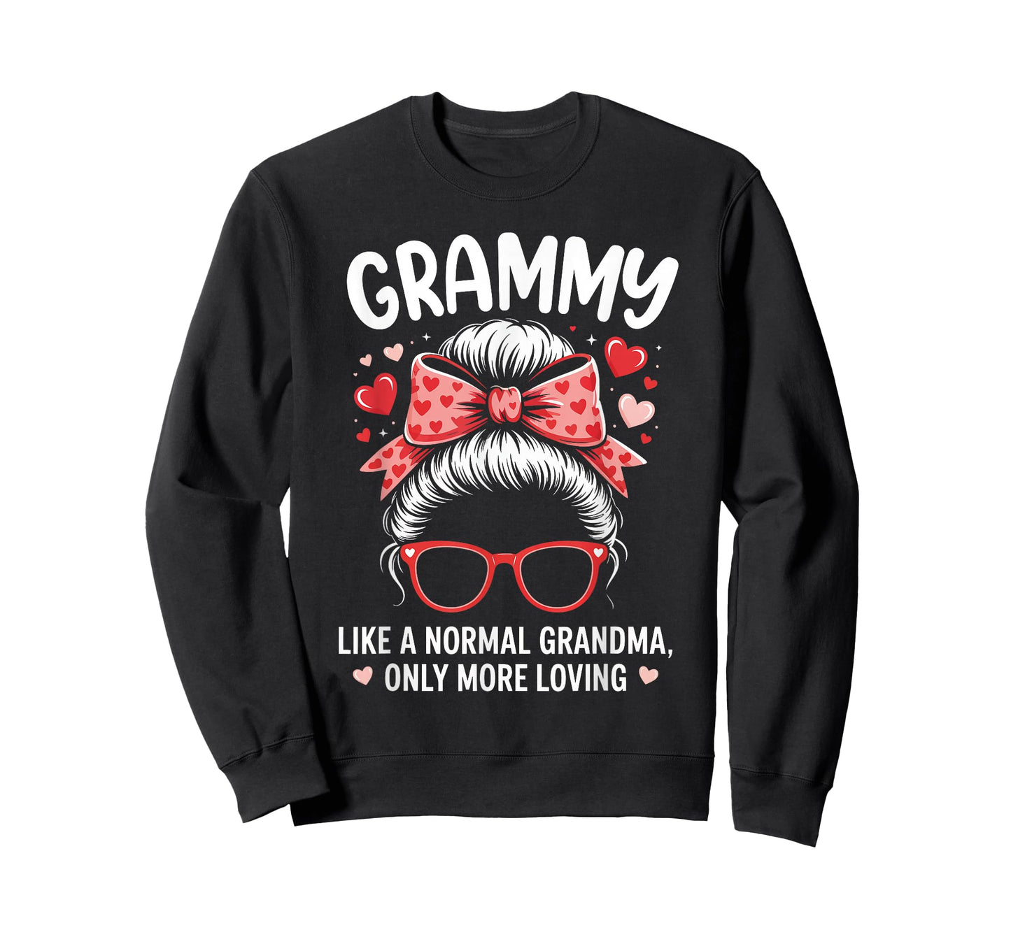 Grammy Valentine Quote for Loving Grandma with Cute Bow T-Shirt