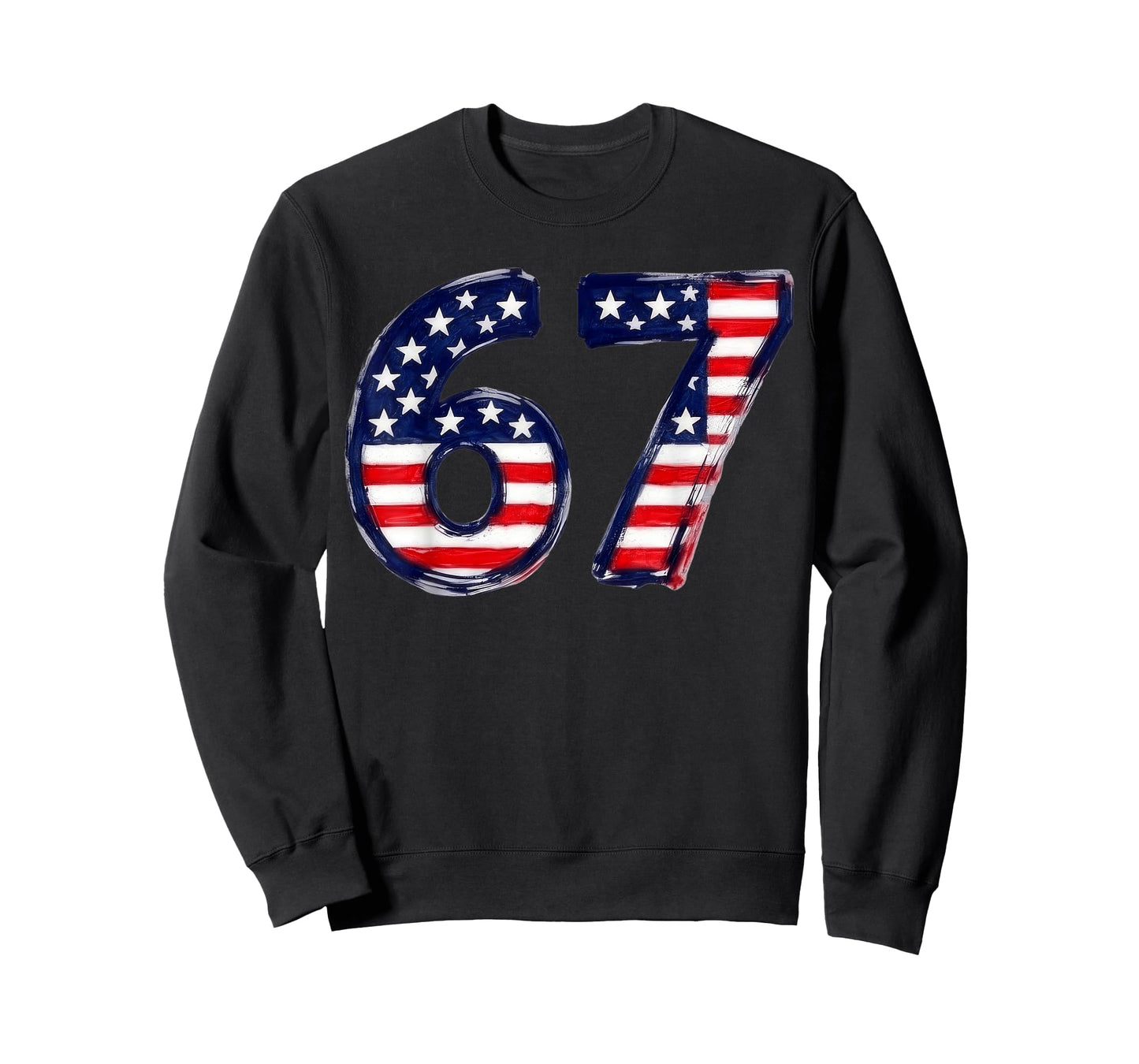 Six Seven 6 7 Number Meme Design T-Shirt