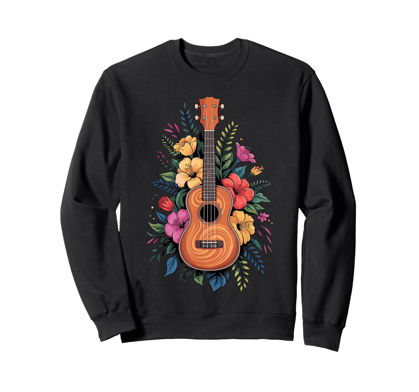 Funny Ukulele Art for Women Girls Uke Player Ukulele Lover T-Shirt