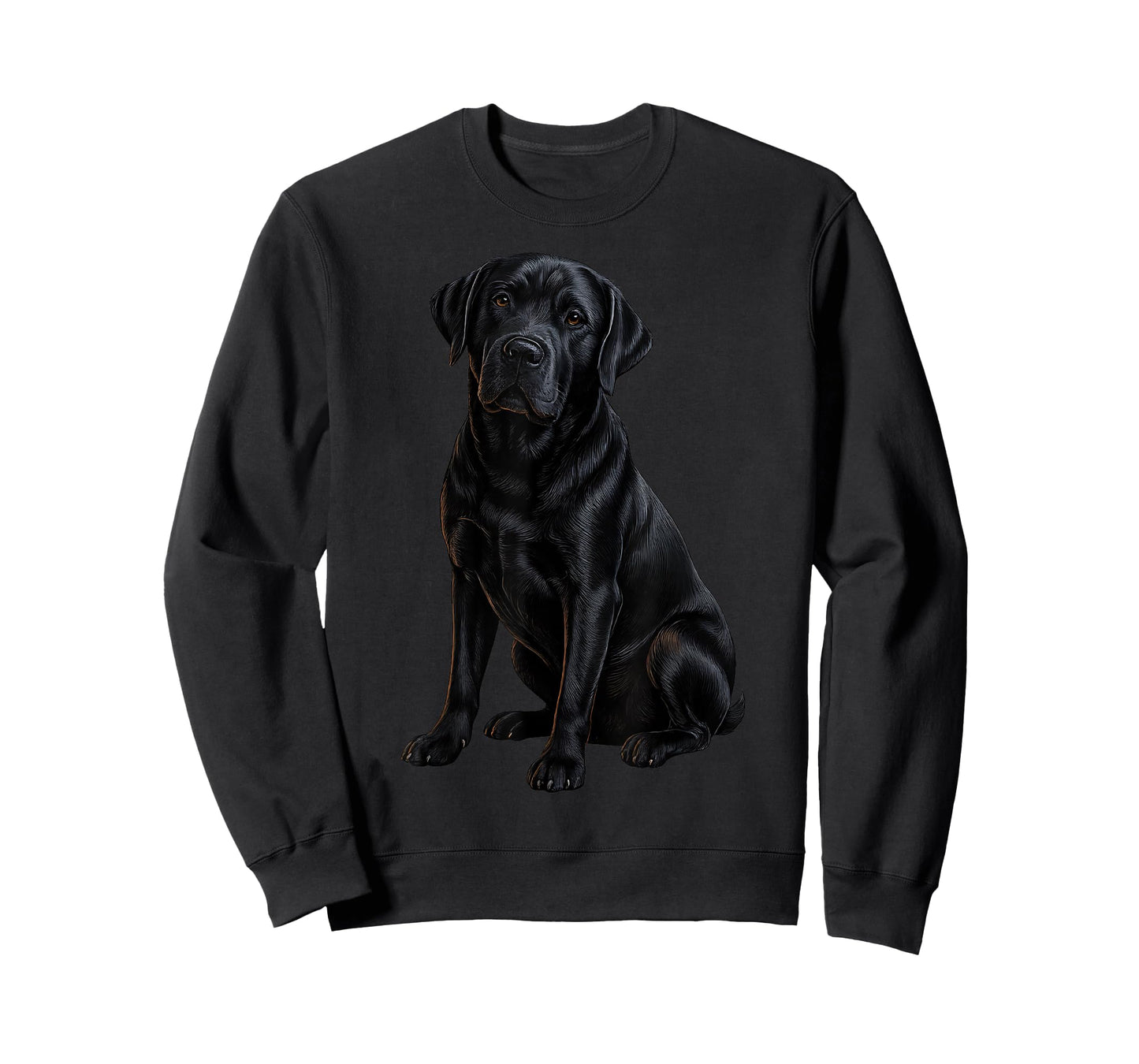Black Lab Mom and Dad Labrador Retriever Dog T-Shirt