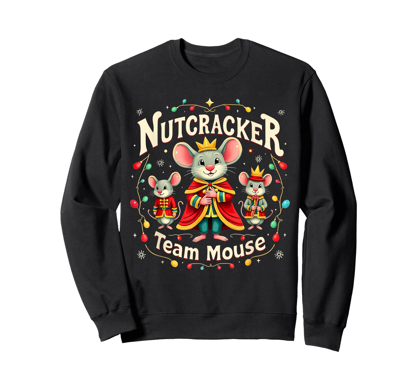 Team Mouse Nutcracker Shirt Christmas Dance Funny Soldier T-Shirt