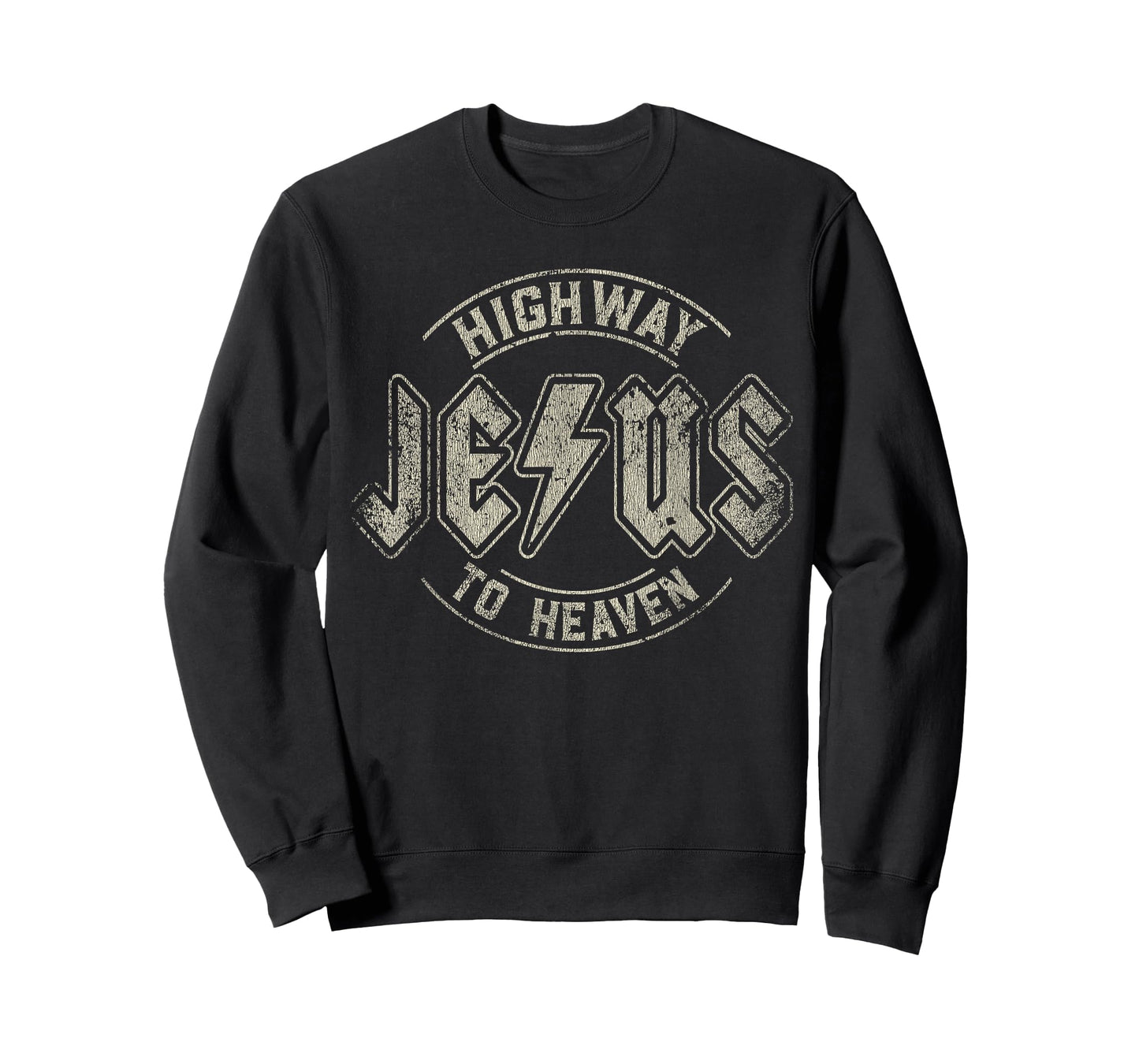 Vintage Retro Style Jesus Highway to Heaven T-Shirt