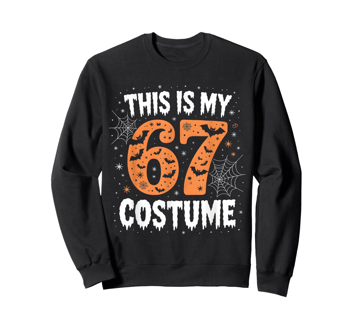 This is My 67 Costume Lazy Brainrot Meme 67 Funny Six Seven T-Shirt