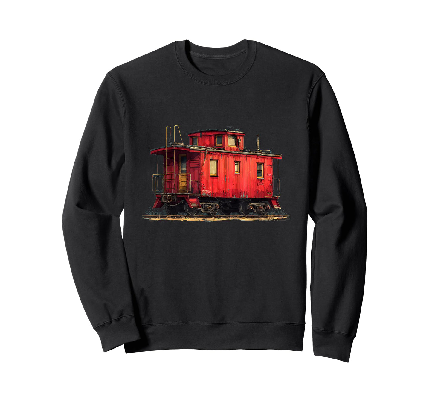 Amazing Railway Caboose Graphic for Boys and Girls T-Shirt
