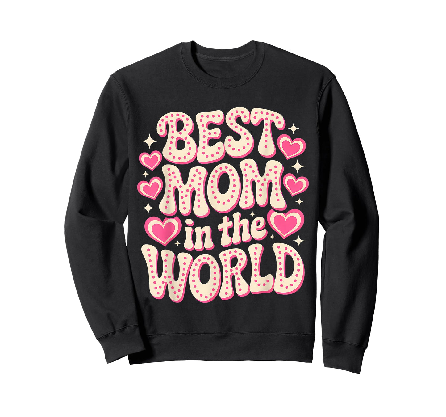 Best Mom in The World Retro Best Mom Ever Mothers Day Women T-Shirt