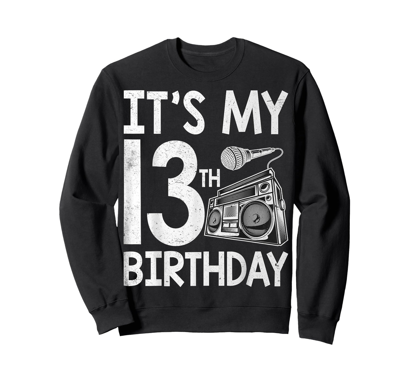 It's My 13th Birthday Music Lover Teen Musician T-Shirt