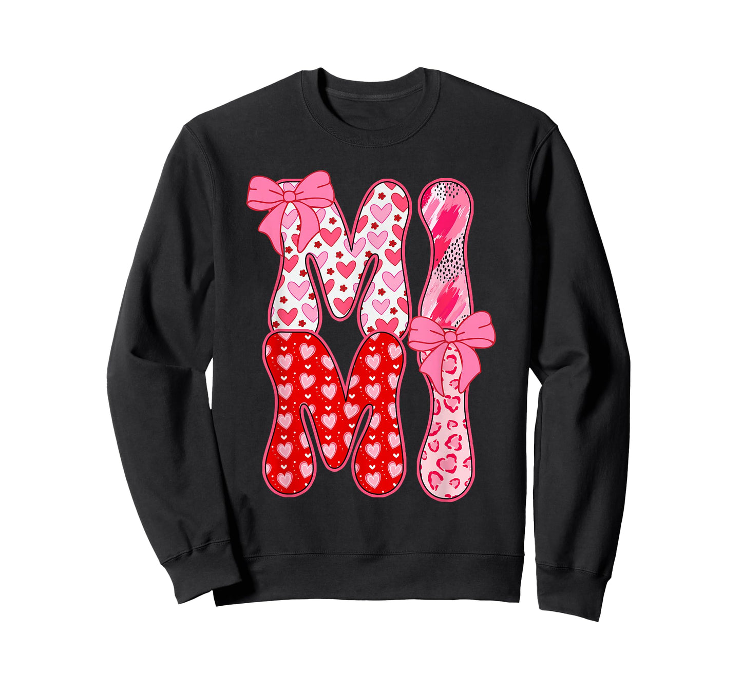 Mimi Coquette Bow Leopard Mimi Valentine Day Mother's Day T-Shirt