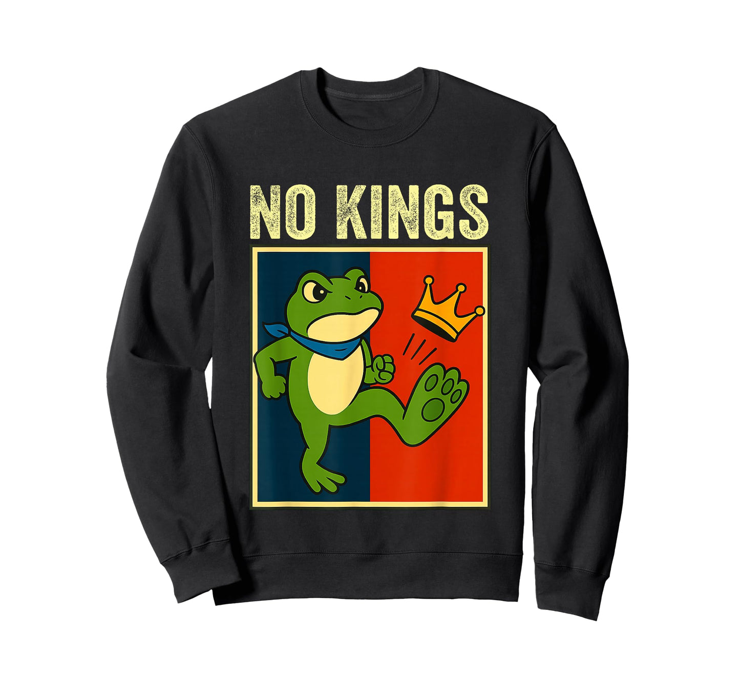 No Kings Frog Portland Protest T-Shirt