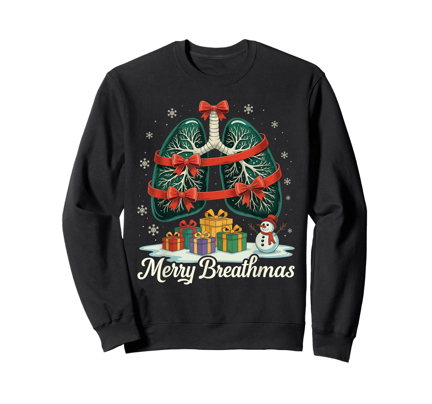 Christmas Respiratory Therapy Crew Xmas RT Nurse T-Shirt