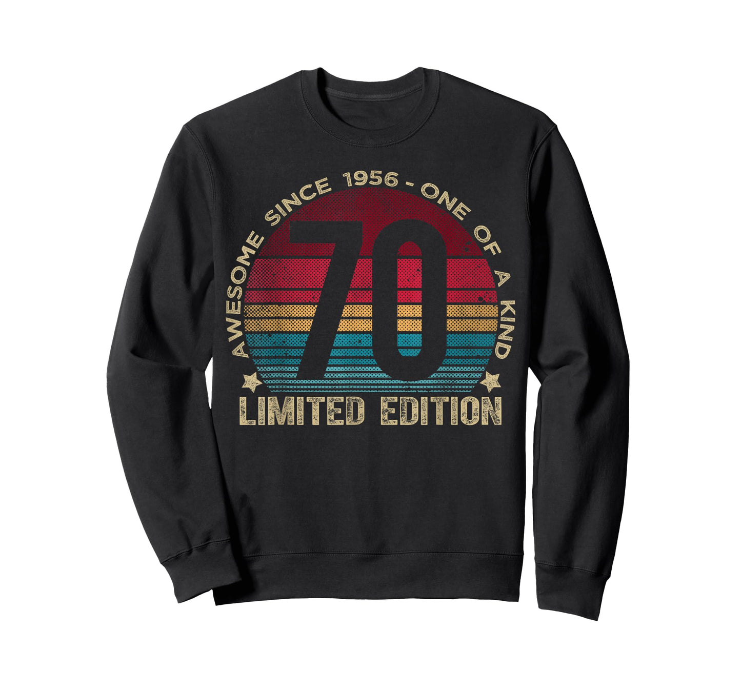 70 Year Old Gifts Vintage 1956 Limited Edition 70th Birthday T-Shirt