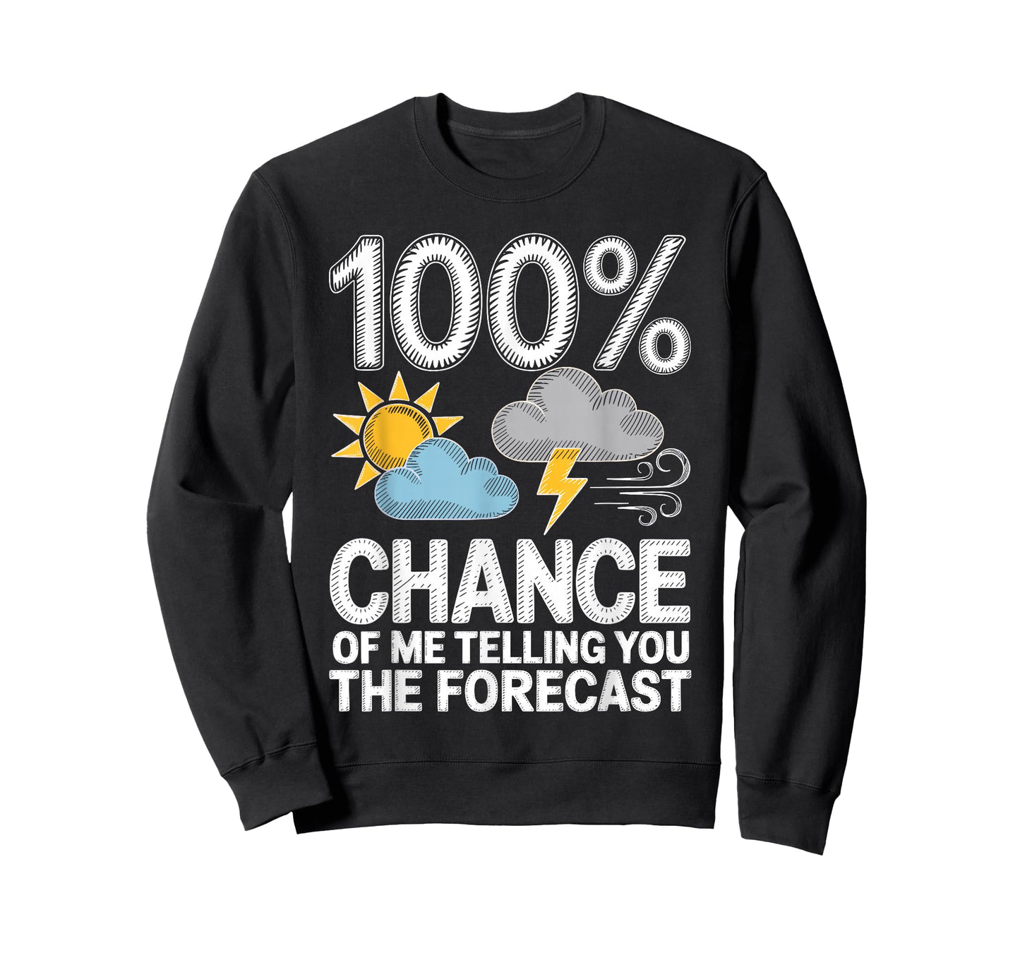 Funny Meteorology Art for Men Women Forecast Meteorologist T-Shirt