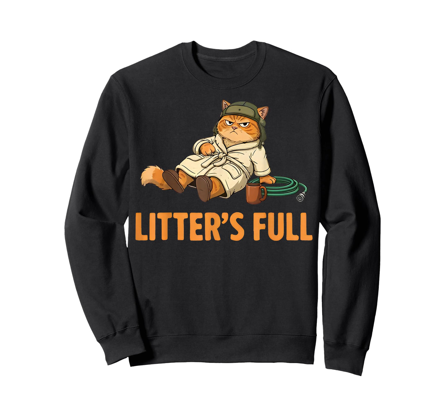 Litter’s Full Cat Parody Tee Christmas Vacation T-Shirt