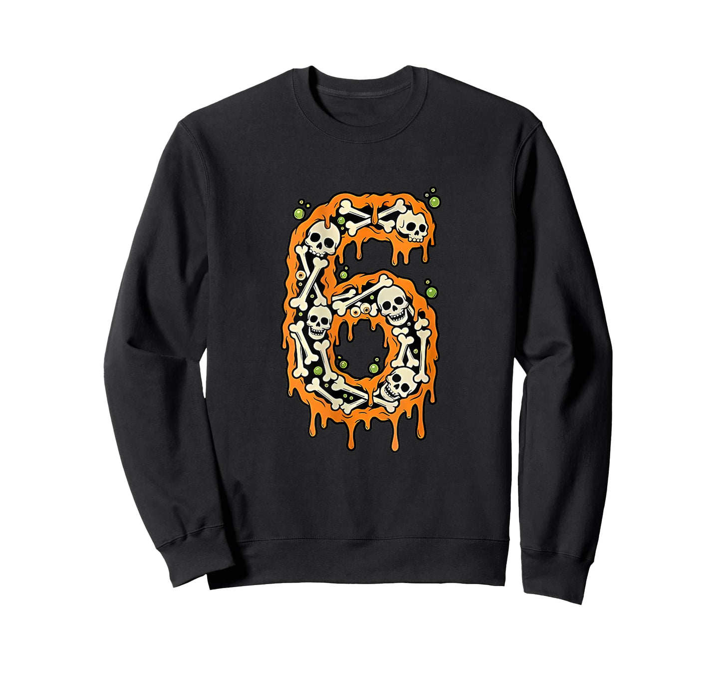 Number 6 Six Seven 6 7 Meme Funny Design Couples Halloween T-Shirt