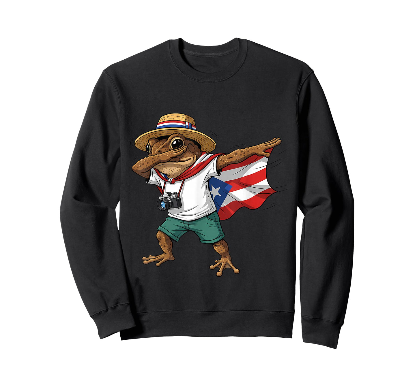 Coqui Frog Puerto Rico Taino Puerto Rican Flag Boricua T-Shirt