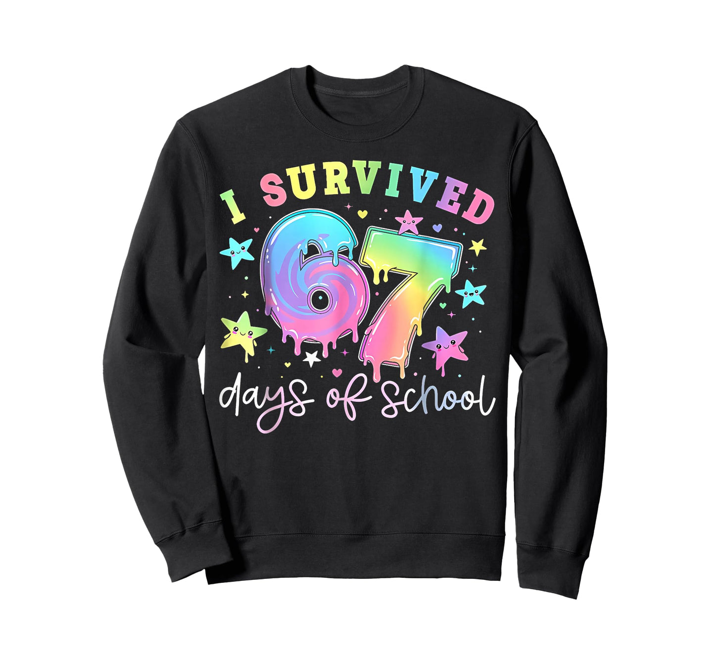 I Survived 67 Days of School Funny 67 Meme Teacher Student T-Shirt