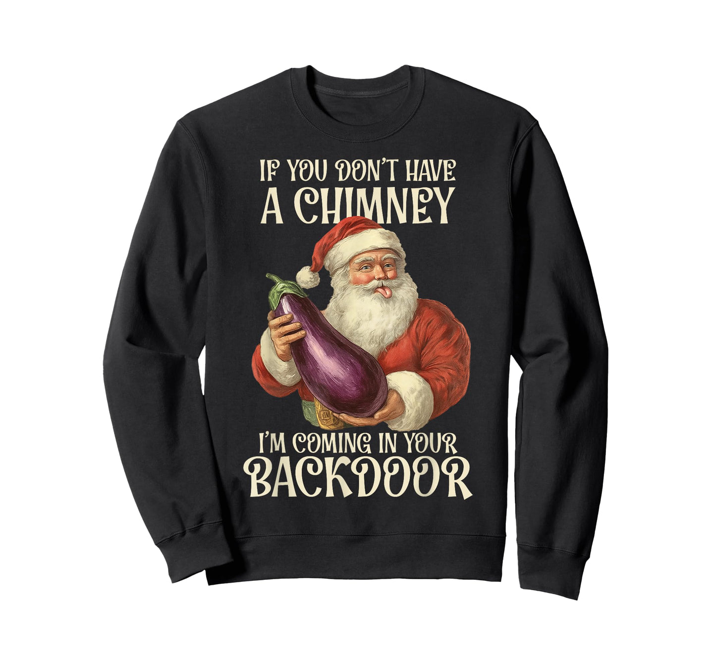 Funny Dirty Christmas Inappropriate Christmas Dirty Santa T-Shirt