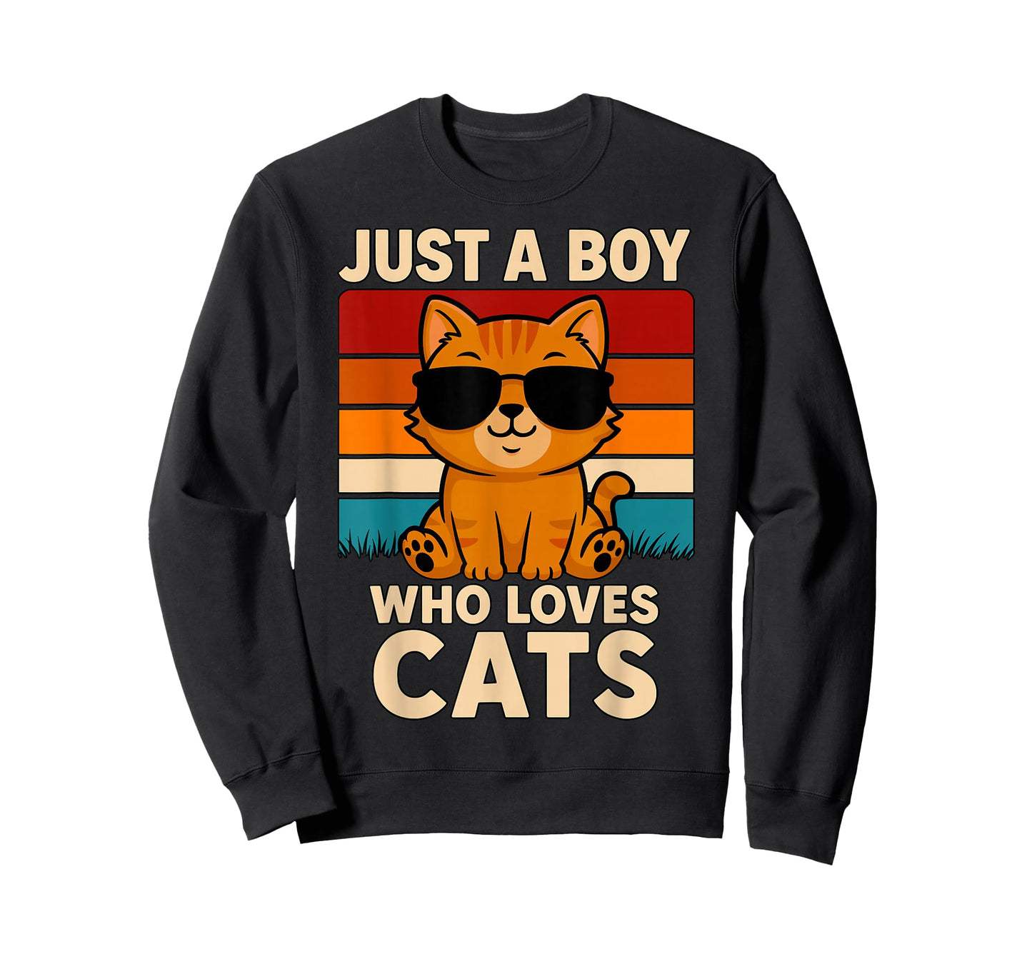 Just a Boy who Loves Cats T-Shirt
