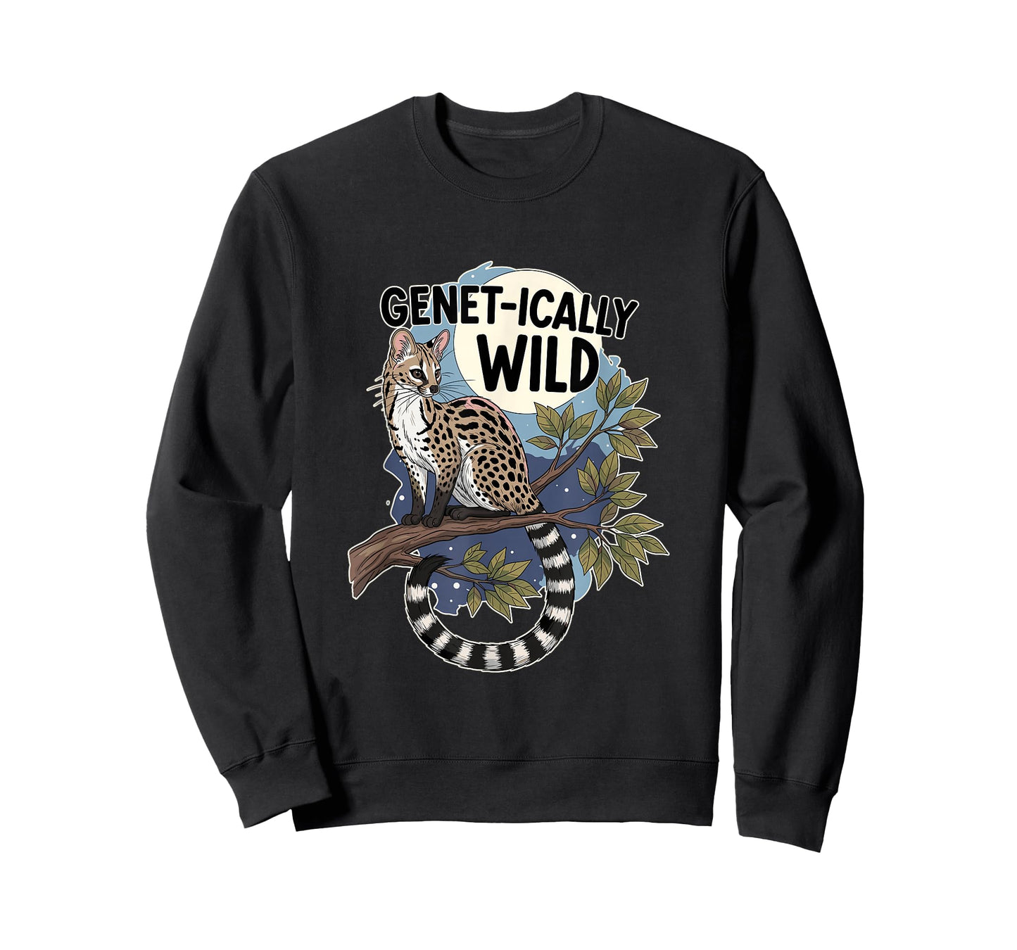 Genet-ically Wild Funny Genet Cat Lover T-Shirt