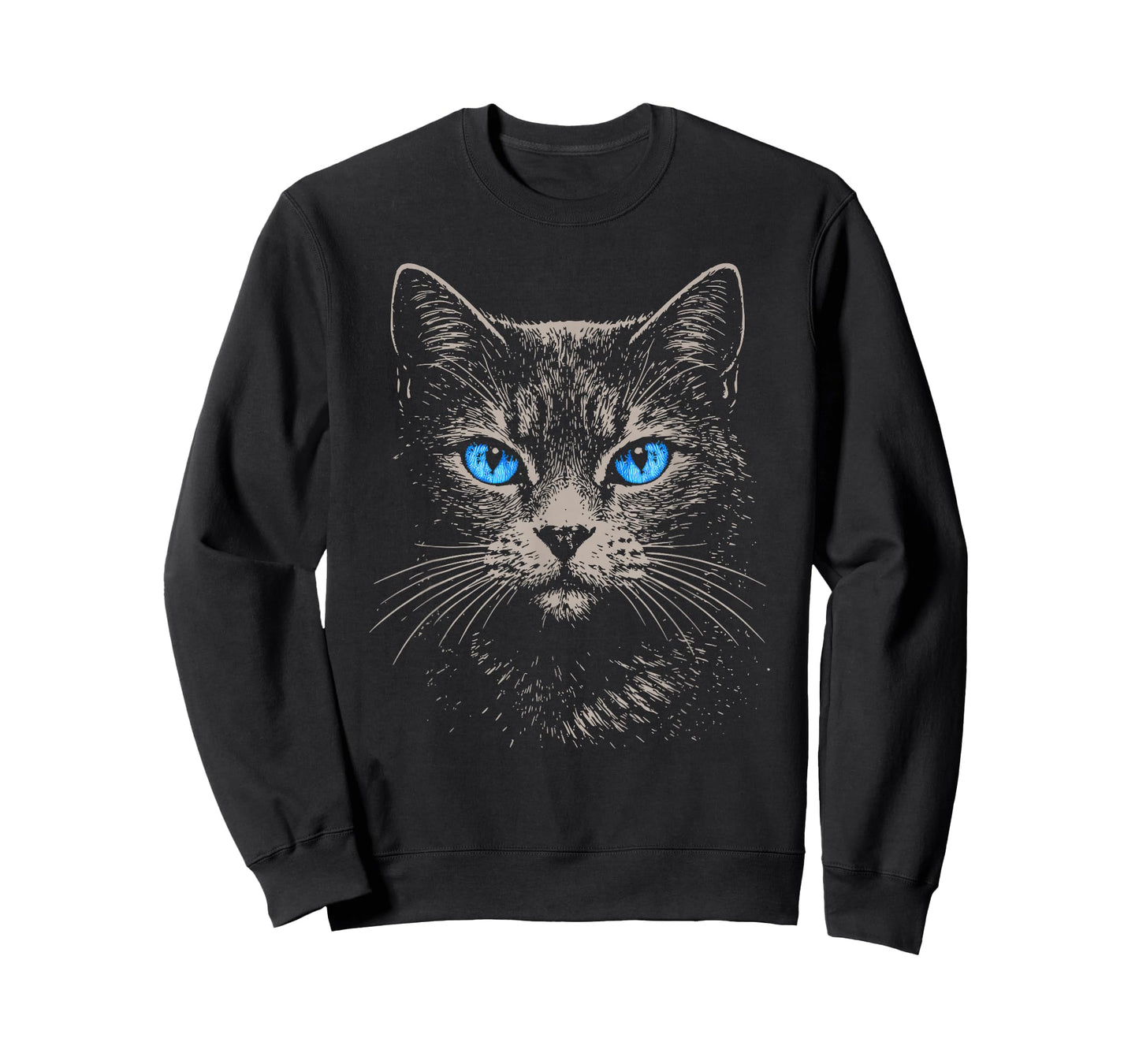 Funny Vintage Grunge Style Cat Art Retro Cat Lover Pet Cat T-Shirt