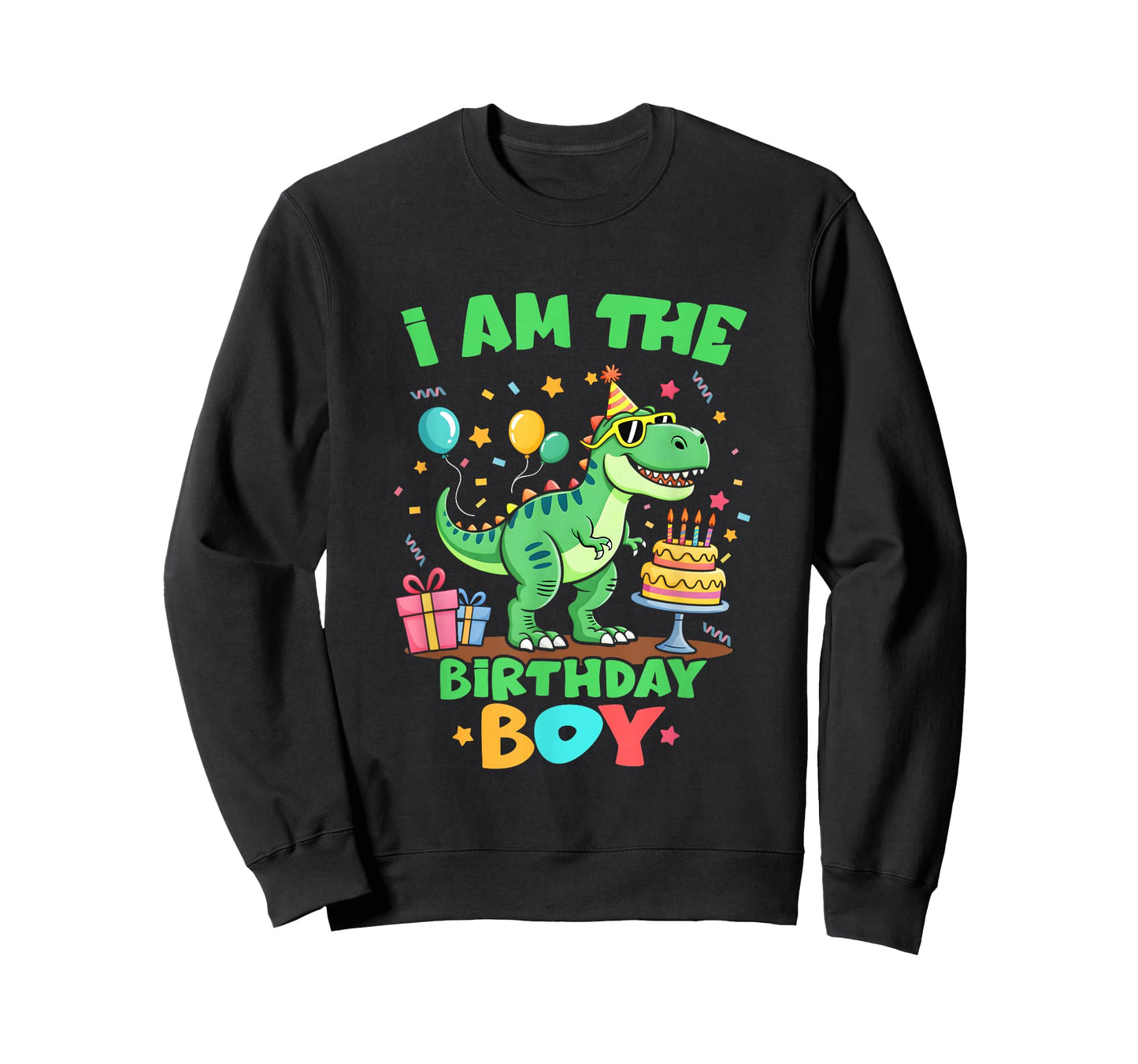 I'm The Birthday Boy T Rex Dinosaur Family Party Boys T-Shirt