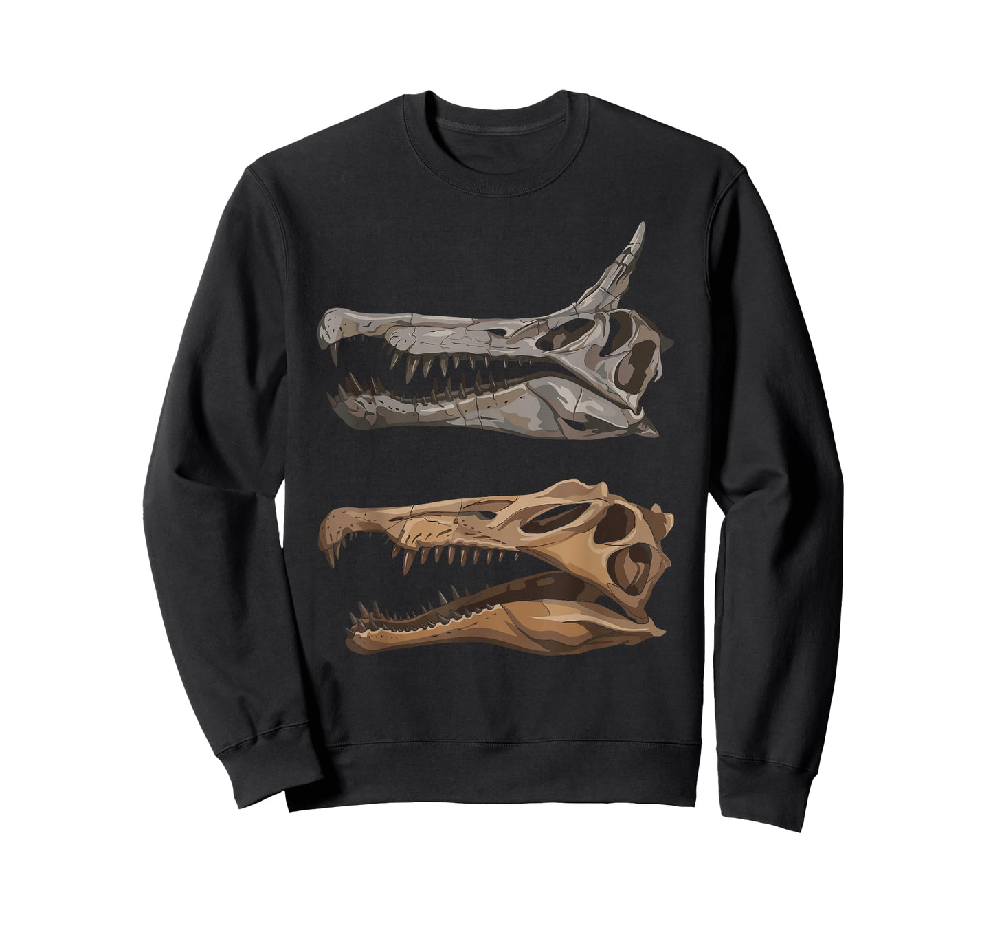 Spinosaurus Mirabilis Spinosaurus Aegyptiacus Dinosaur Skull T-Shirt