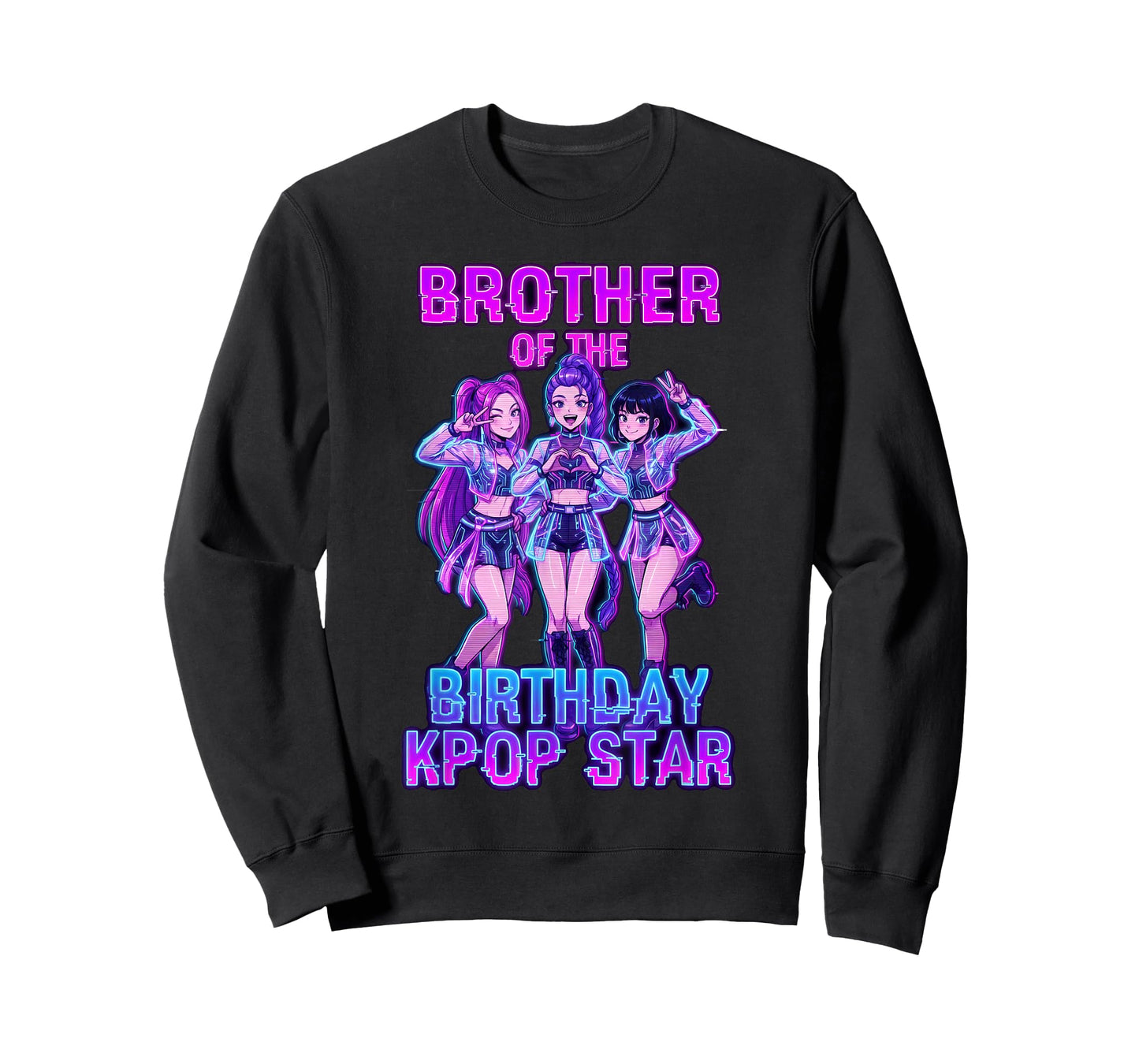 Brother of The Birthday K-pop Star Korean Pop Lover Fan Men T-Shirt